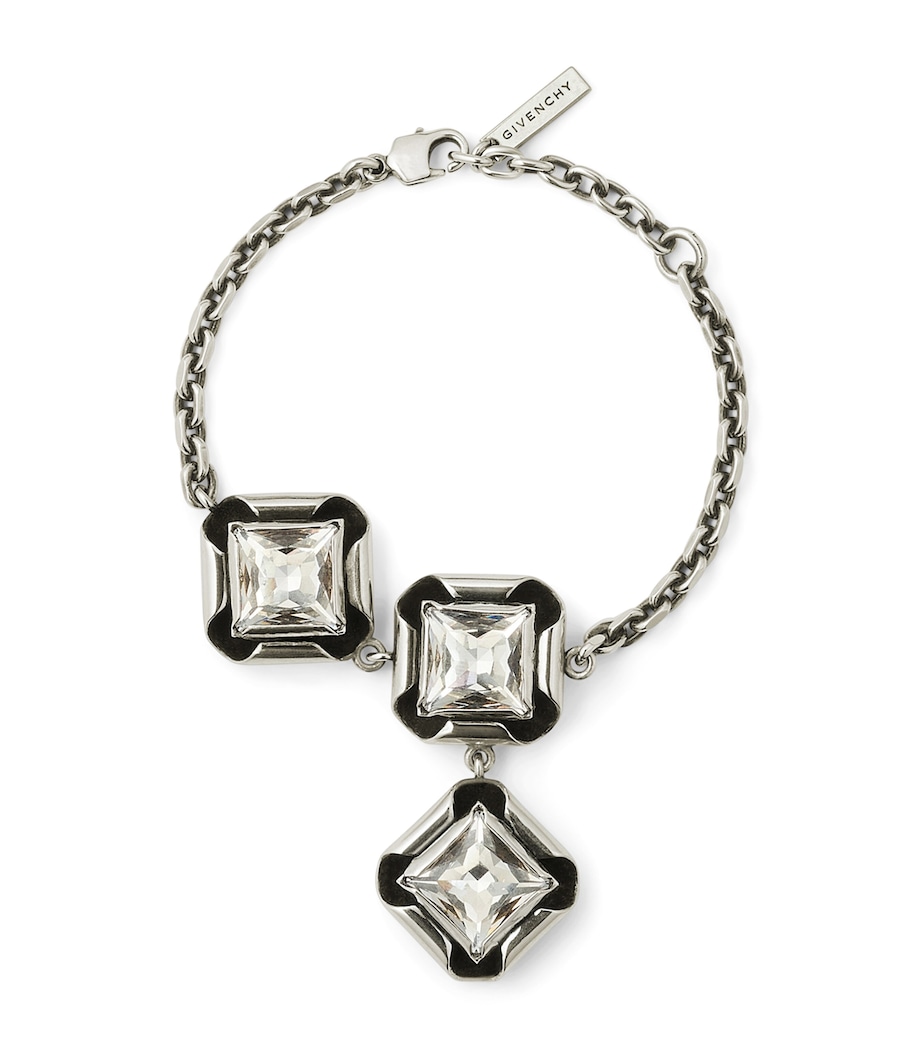 Givenchy Deconstructed Chain Bracelet Antic Silvery Image 1