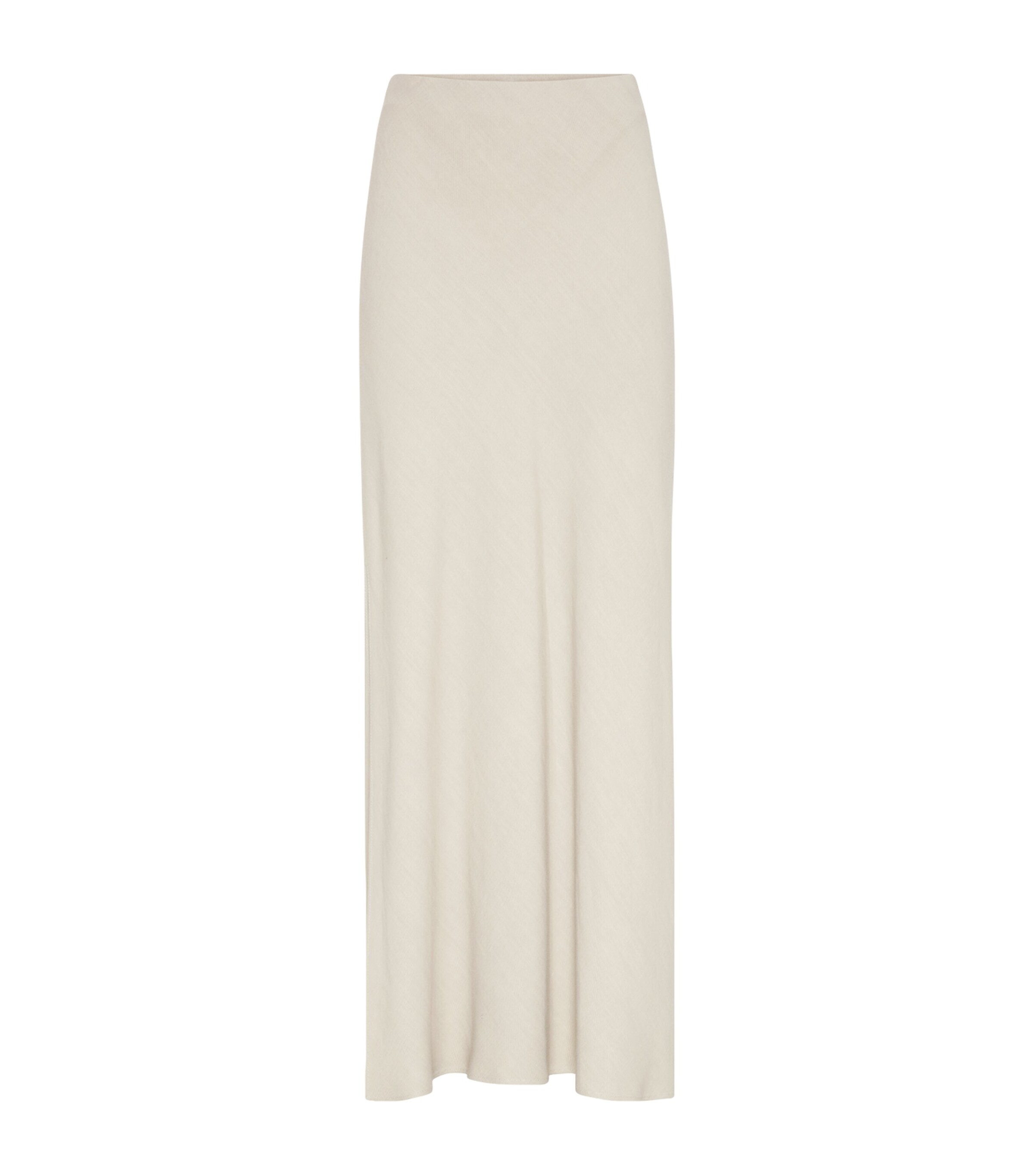 Brunello Cucinelli Bias-cut Maxi Skirt In Beige
