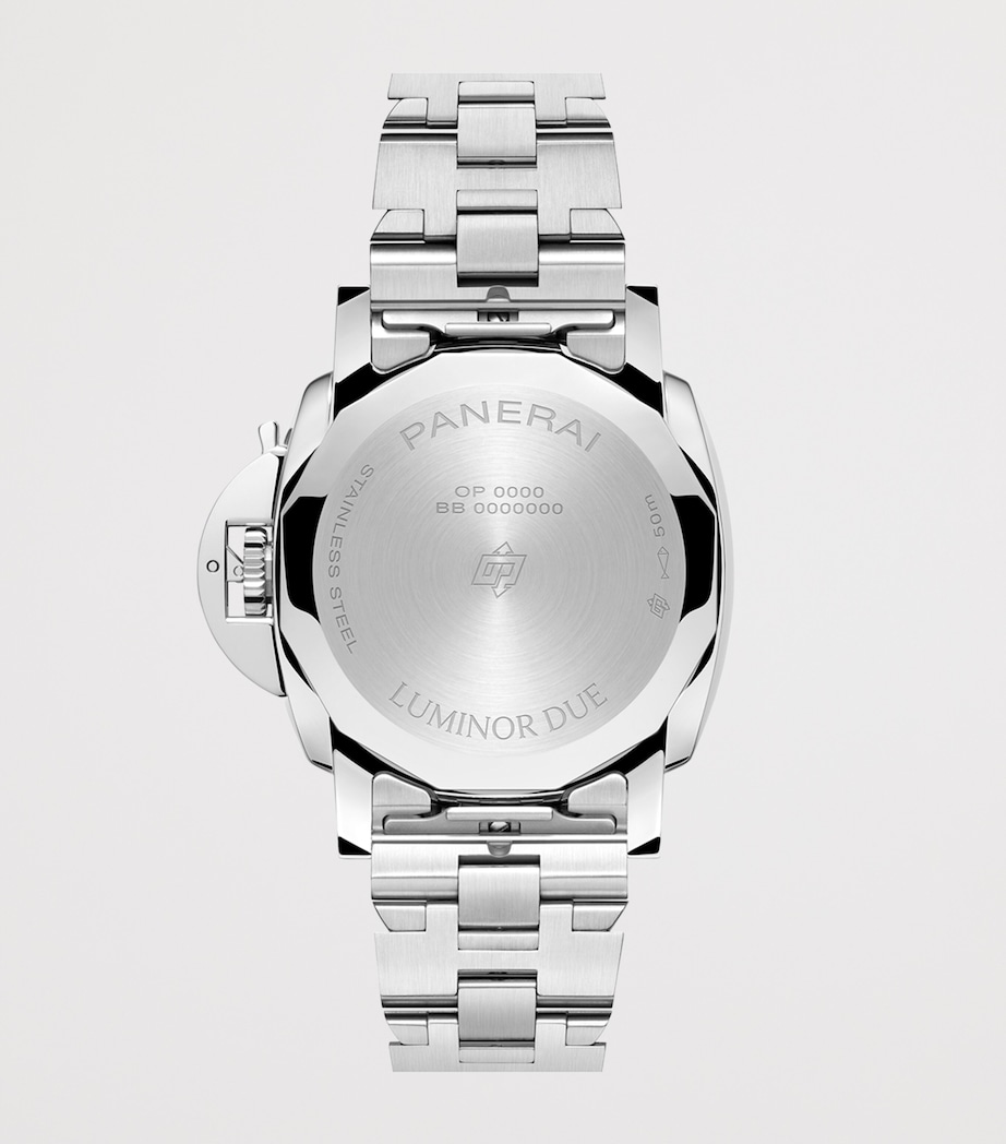 Stainless Steel Luminor Due Watch 38mm SILVER Image 2