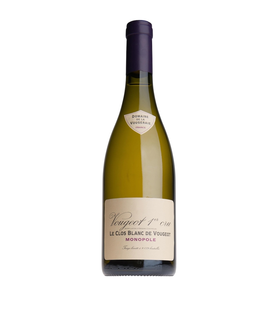 Domaine de la Vougeraie Le Clos Blanc de Vougeot Monopole Vougeot Premier Cru 2022 (75cl) - Burgundy, France NO COLOUR Image 1