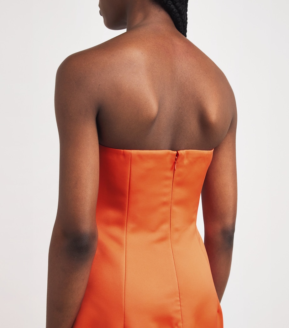 Floral Appliqué Ava Maxi Dress SAFFRON Image 4