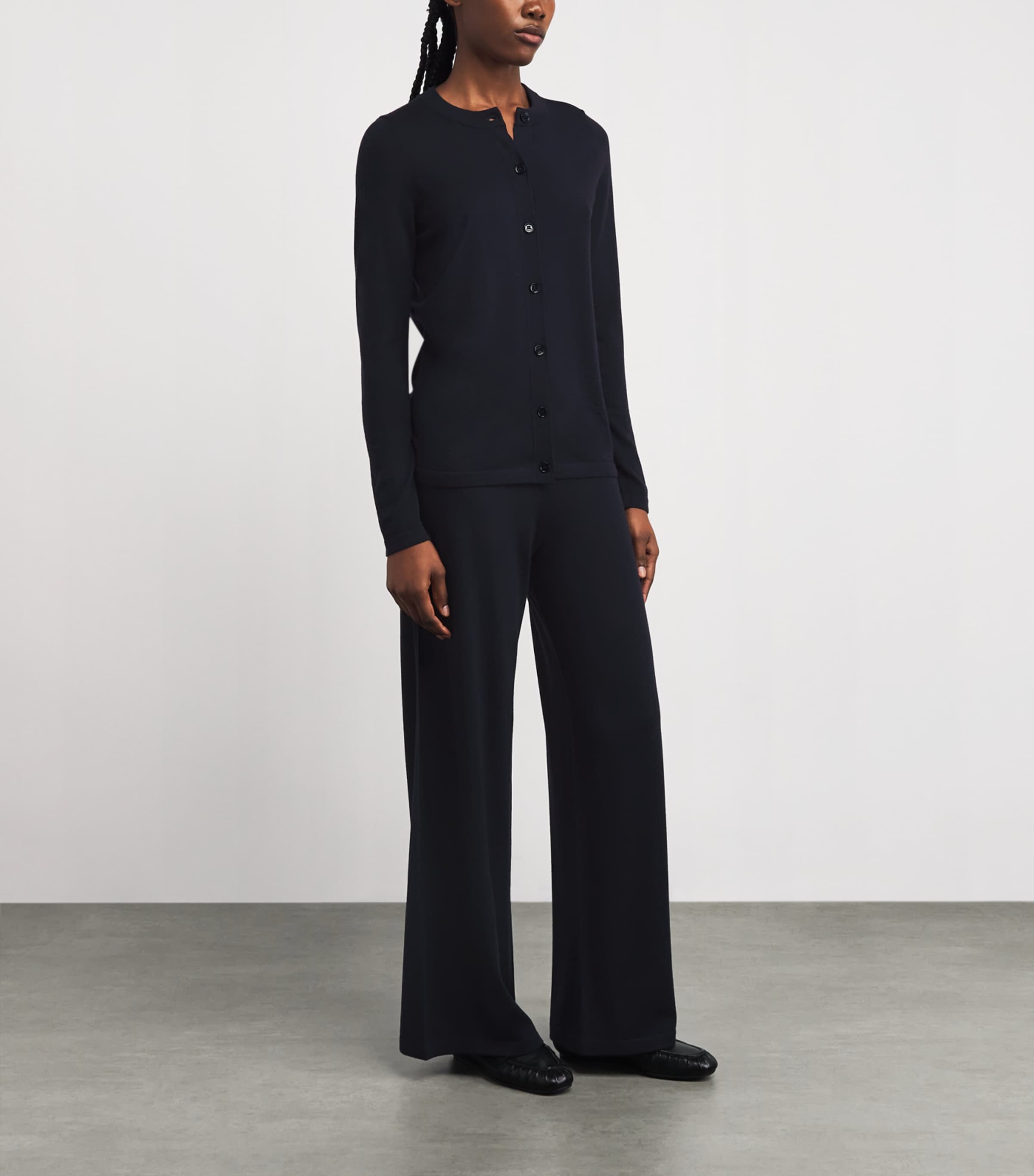 Merino Wool Cardigan 6437 NIGHT SKY Image 2