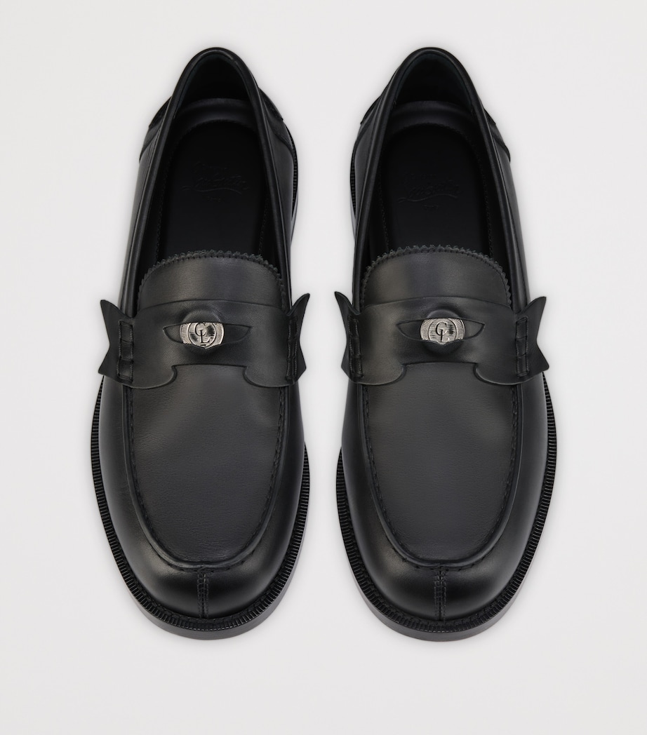 Christian Louboutin Plato Leather Loafers Image 4