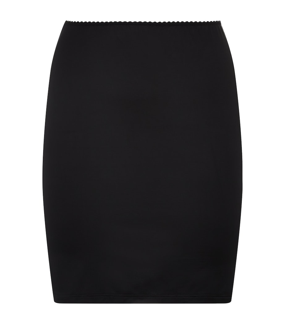 Satin Deluxe Underskirt BLACK Image 1