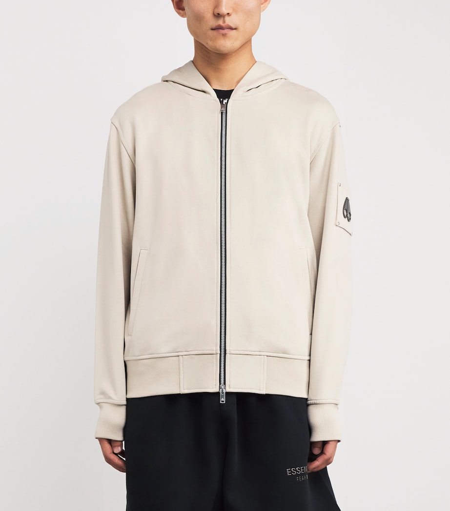Cotton Hartsfield Zip-Up Hoodie ALABASTER - 1705 Image 3