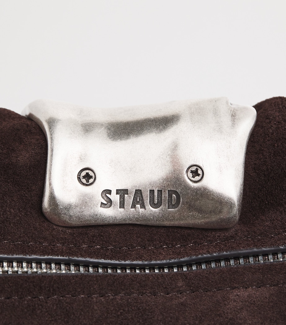 Suede Cuff Clutch Bag ESPR ESPRESSO Image 6