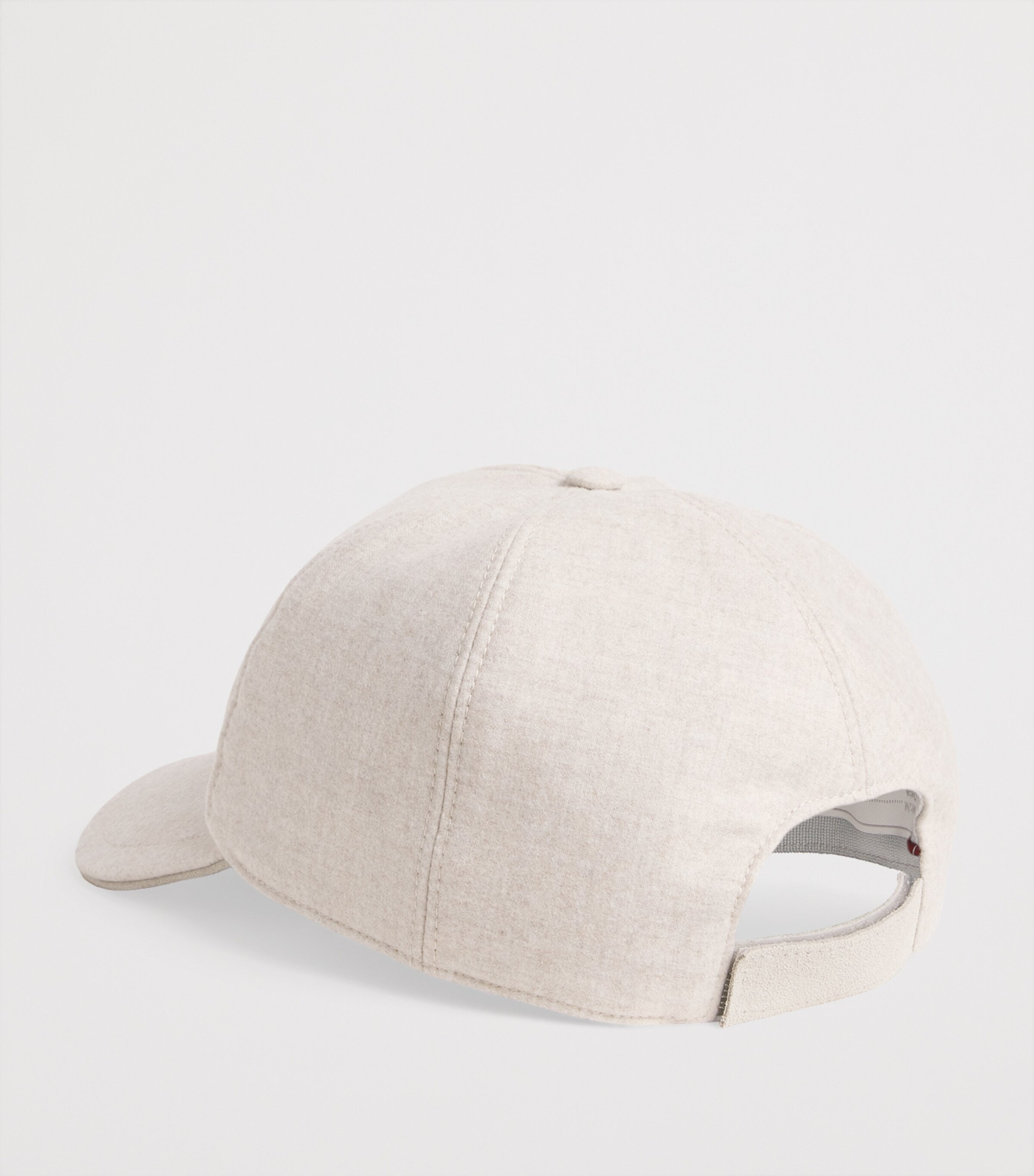 Eleventy Wool-Cashmere-Silk Capello Baseball Cap Sabbia E Tortora Image 3