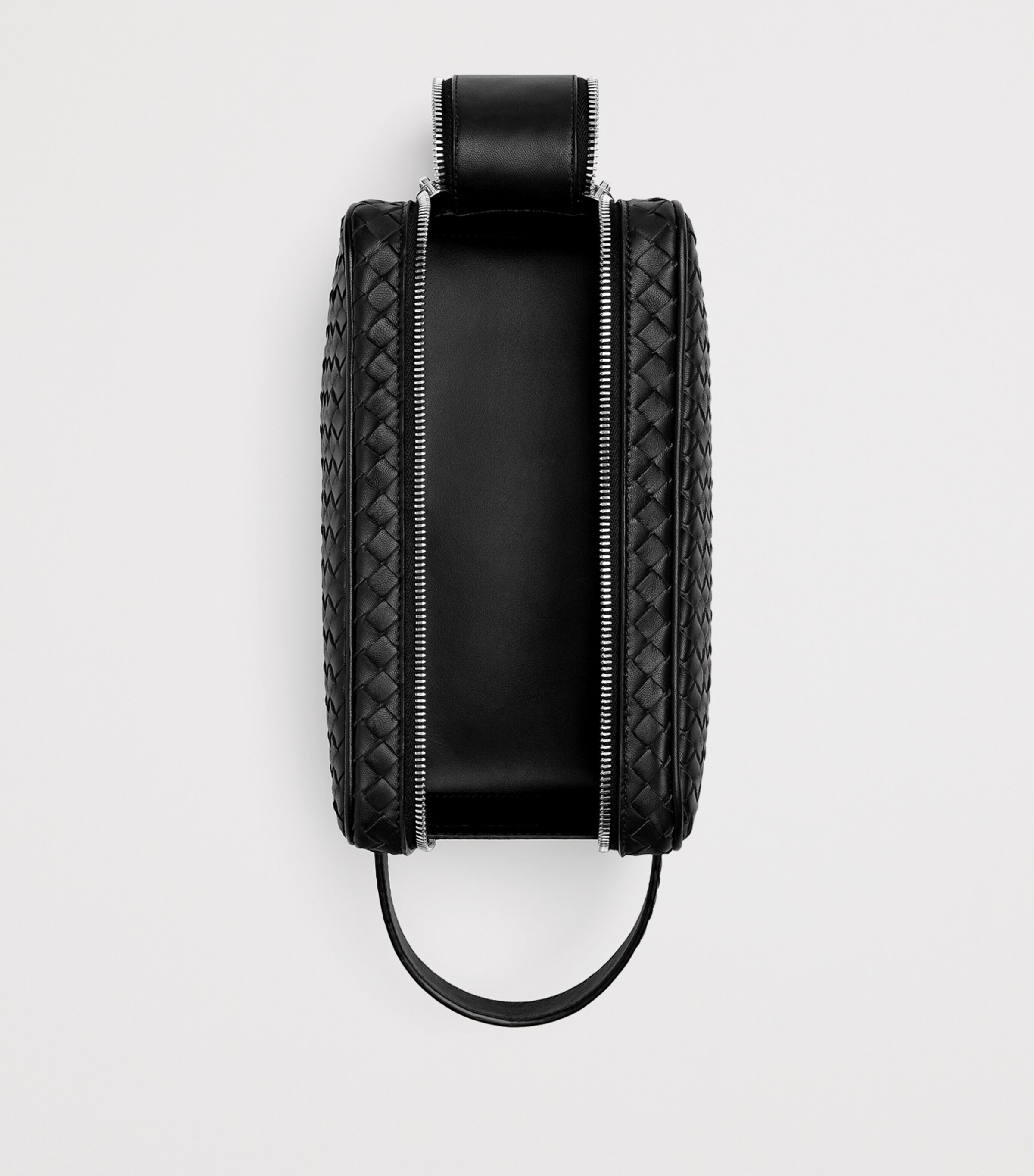Bottega Veneta Leather Intrecciato Piccolo Travel Pouch Image 3
