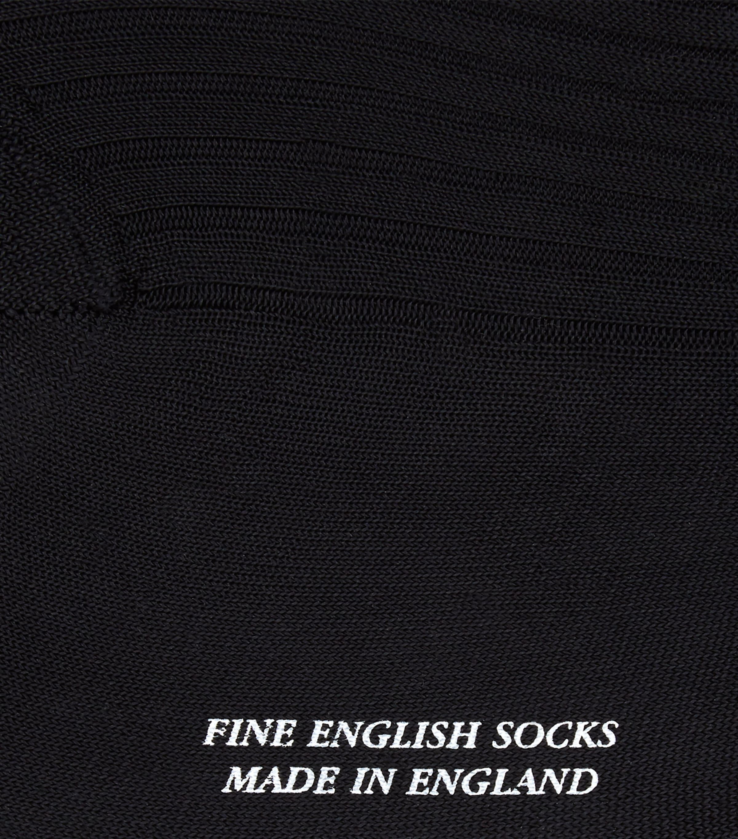 Silk Baffin Socks BLACK Image 2