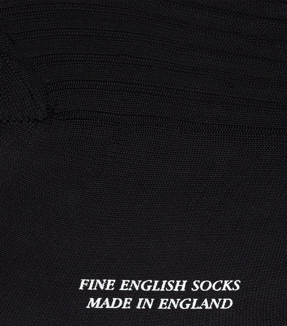 Silk Baffin Socks BLACK Image 2