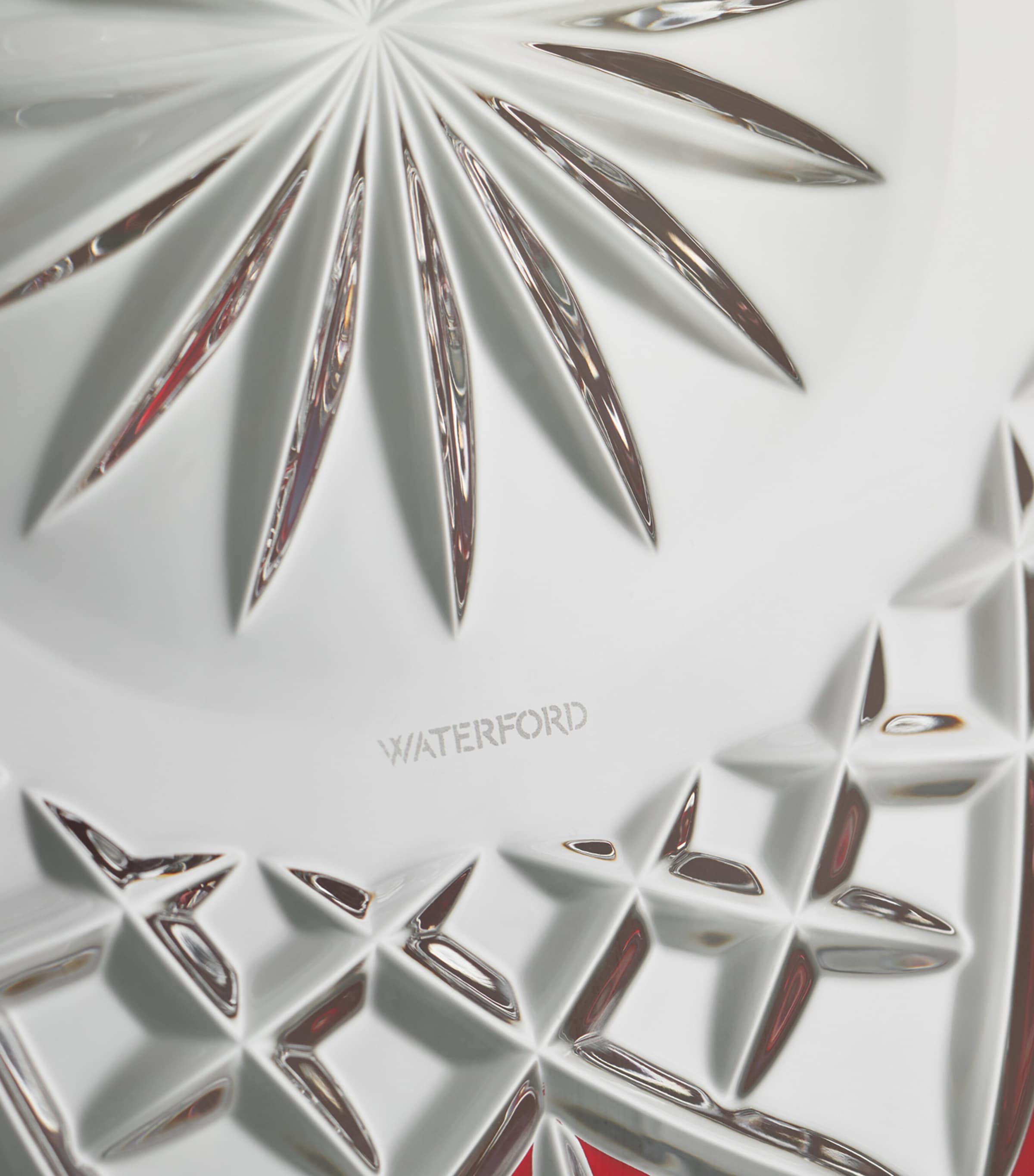 Lismore Red Decorative Plate (30cm) RED Image 5