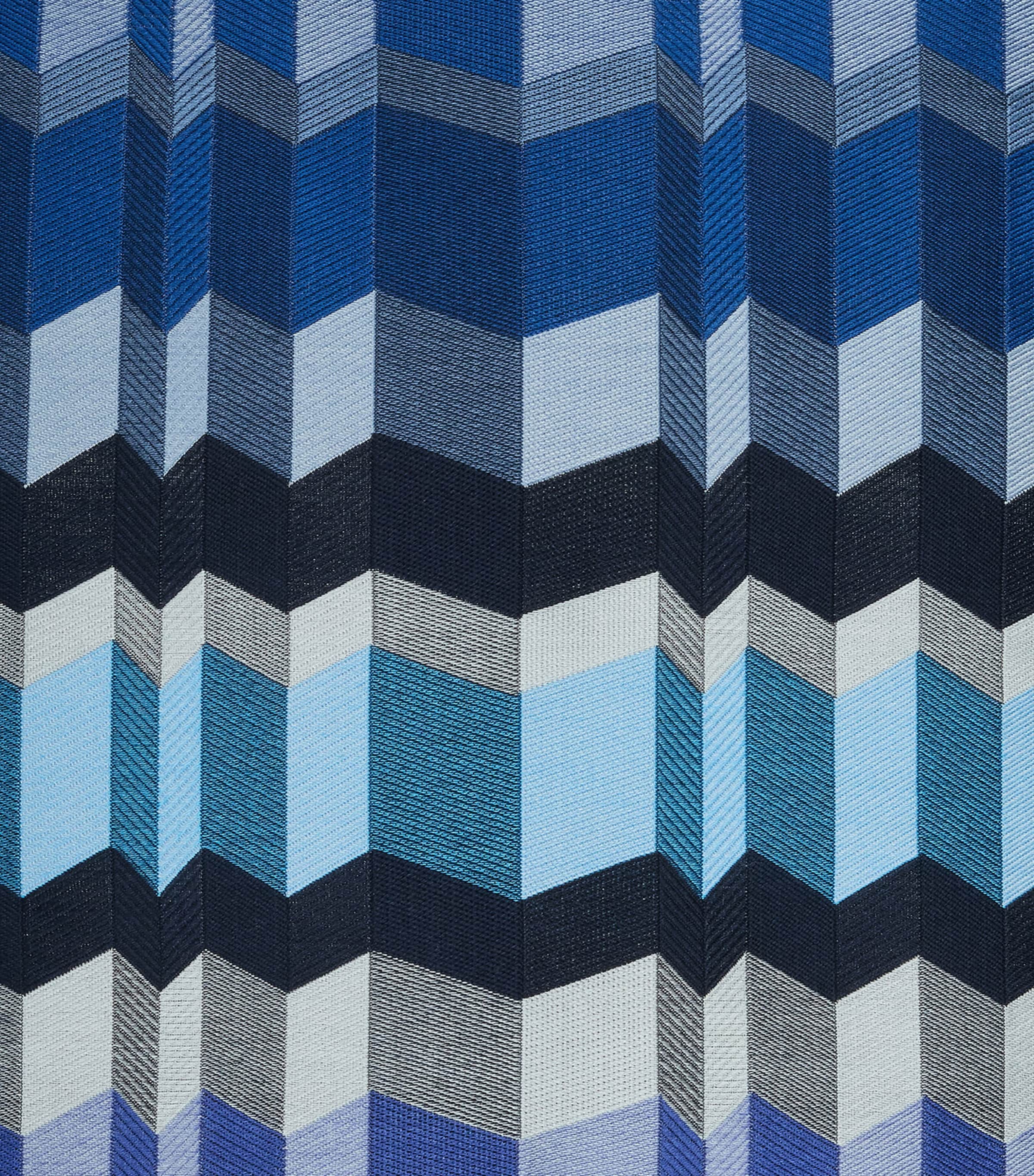 Missoni Zigzag Positano Cushion (45cm x 45cm) Blue Multicolour Image 4