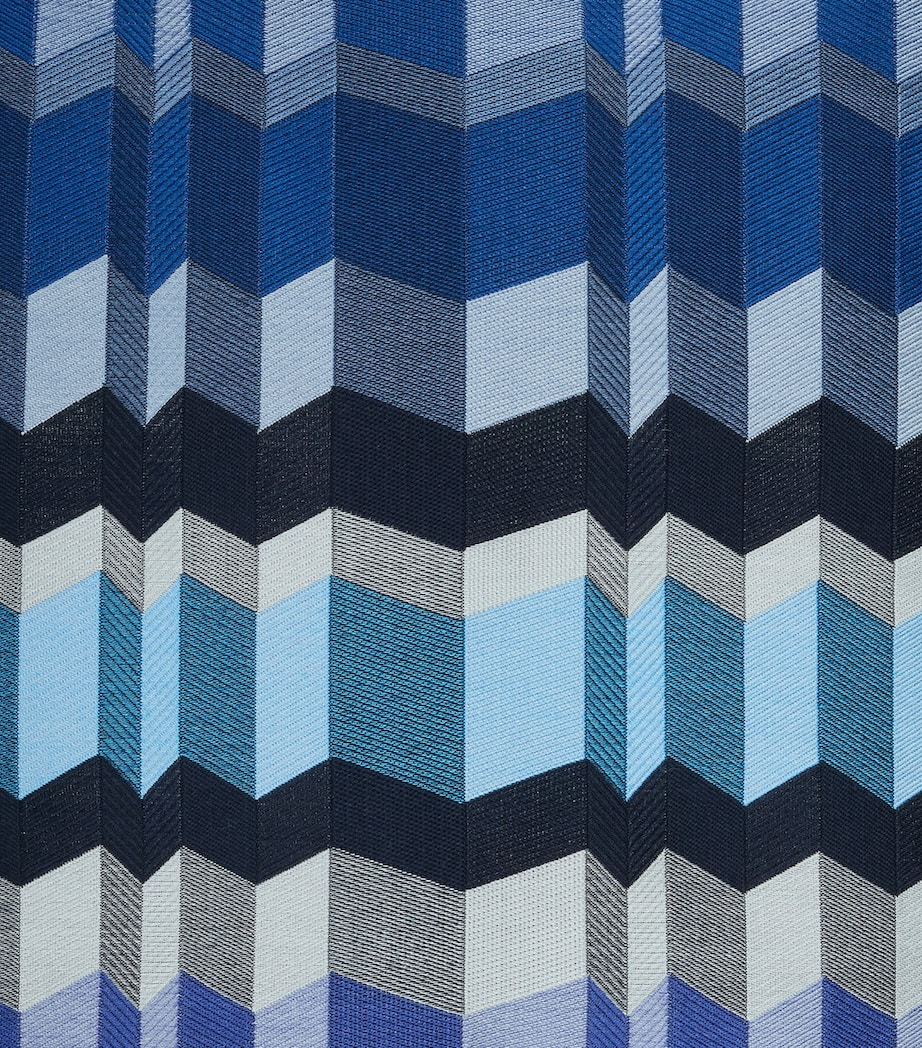 Missoni Zigzag Positano Cushion (45cm x 45cm) Blue Multicolour Image 4