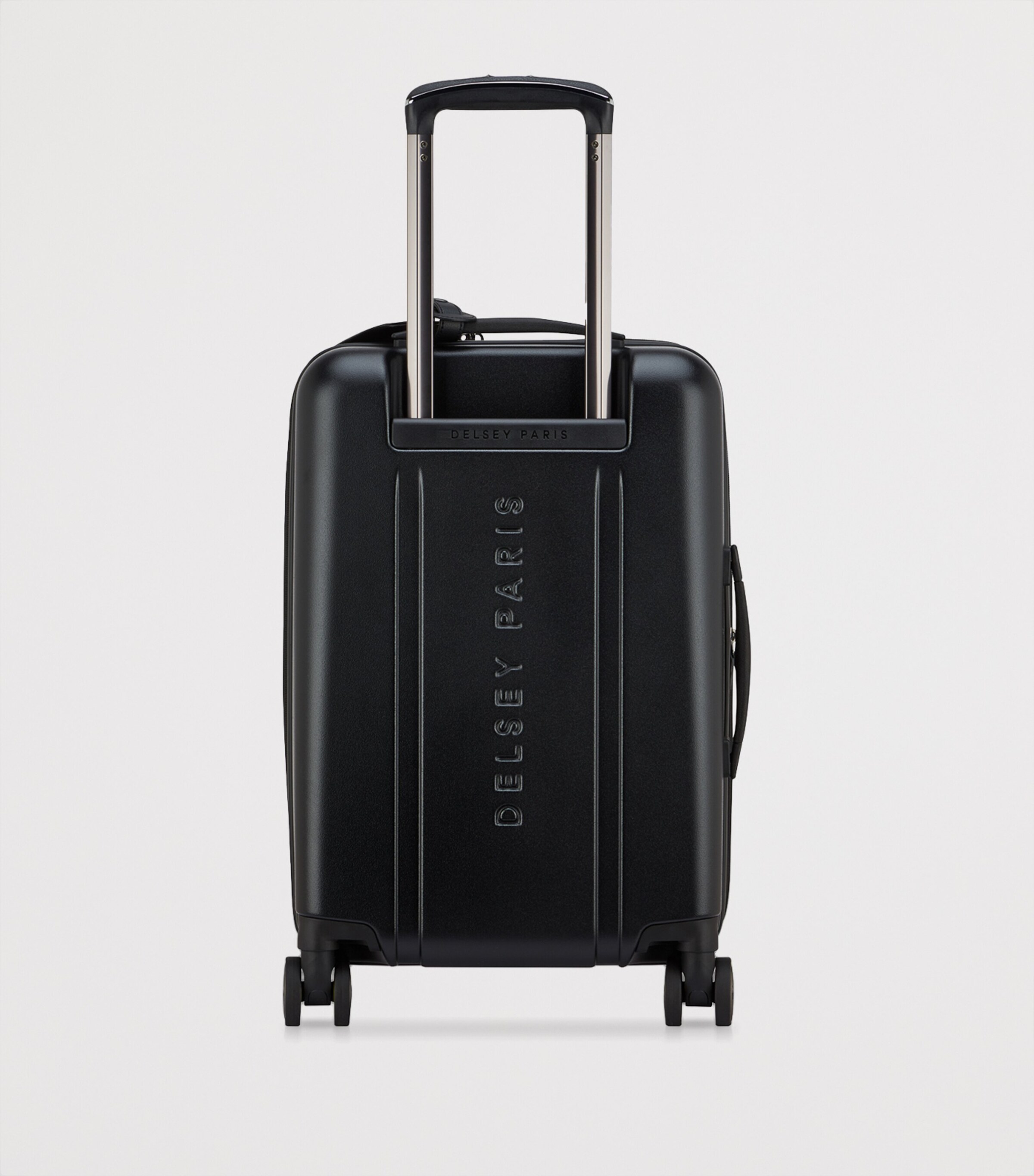 Delsey Cadence Expandable Hard Cabin Suitcase (55cm) Deep Black Image 4