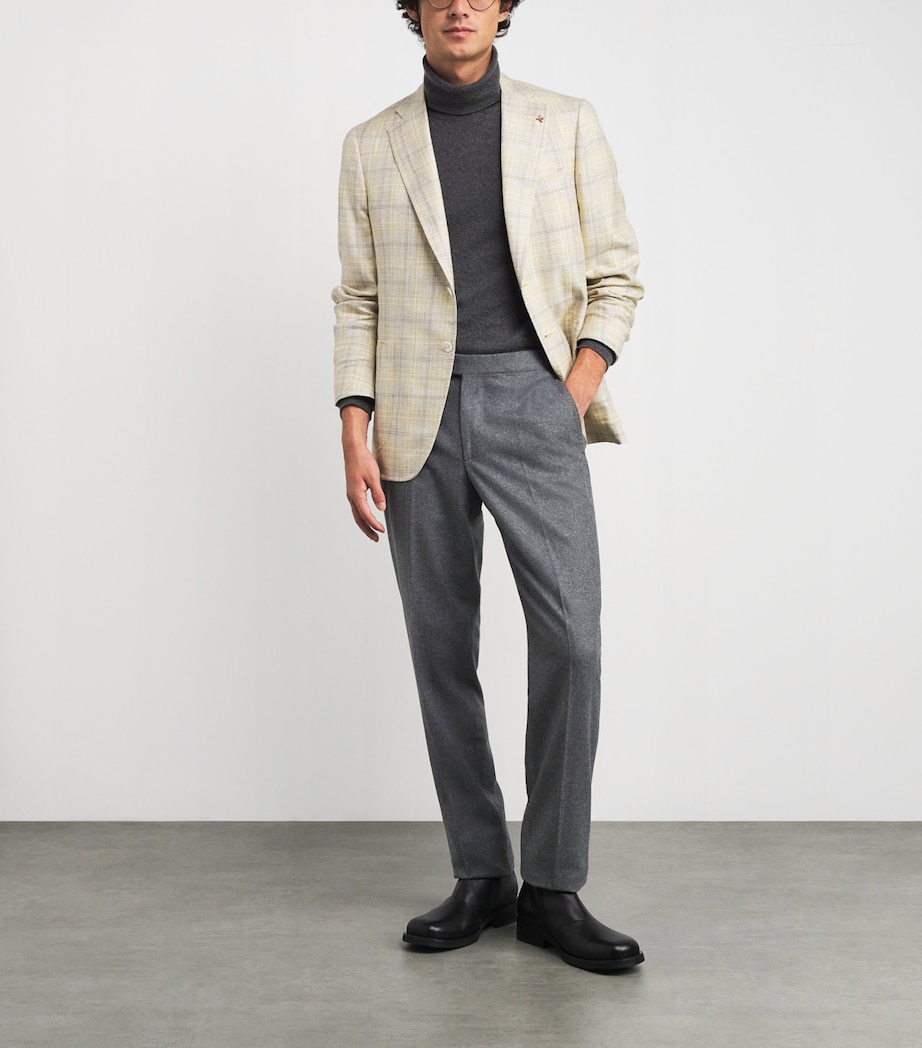 Wool-Cashmere Tailored Trousers 970 Image 2