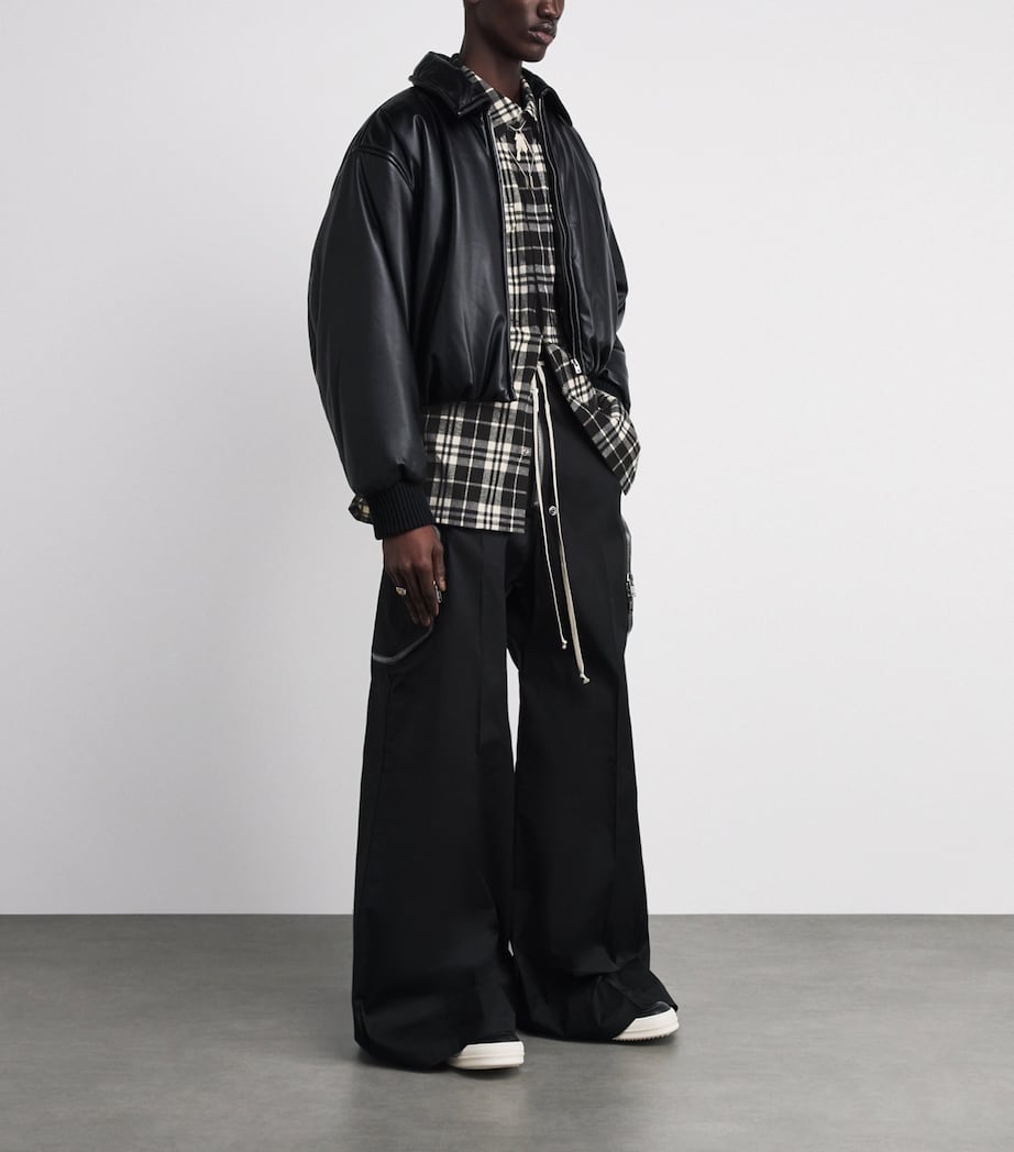 Cotton Check Overshirt BLACK PLAID/ 09P Image 2