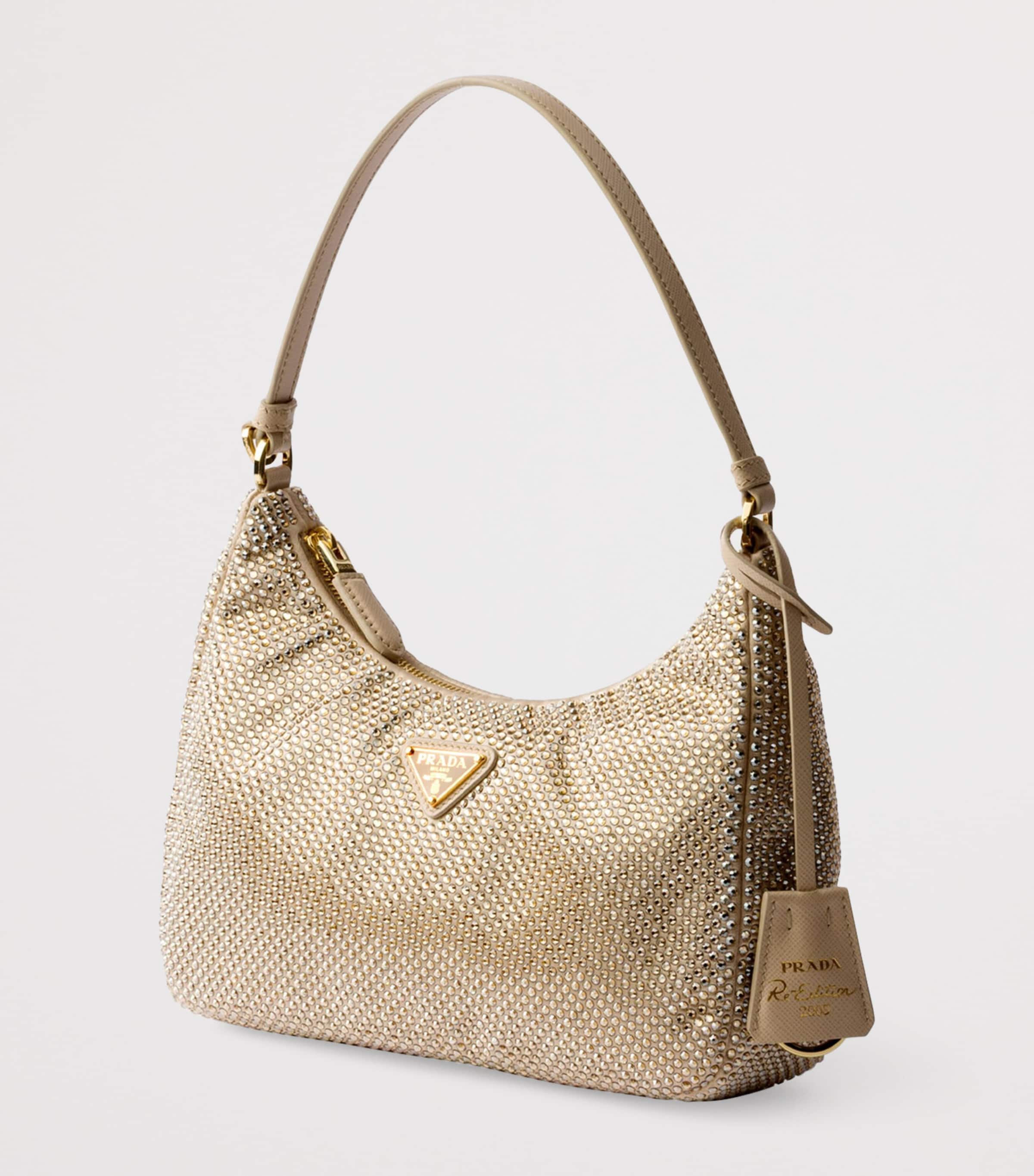 Prada Crystal-Embellished Re-Edition 2005 Shoulder Bag Image 2