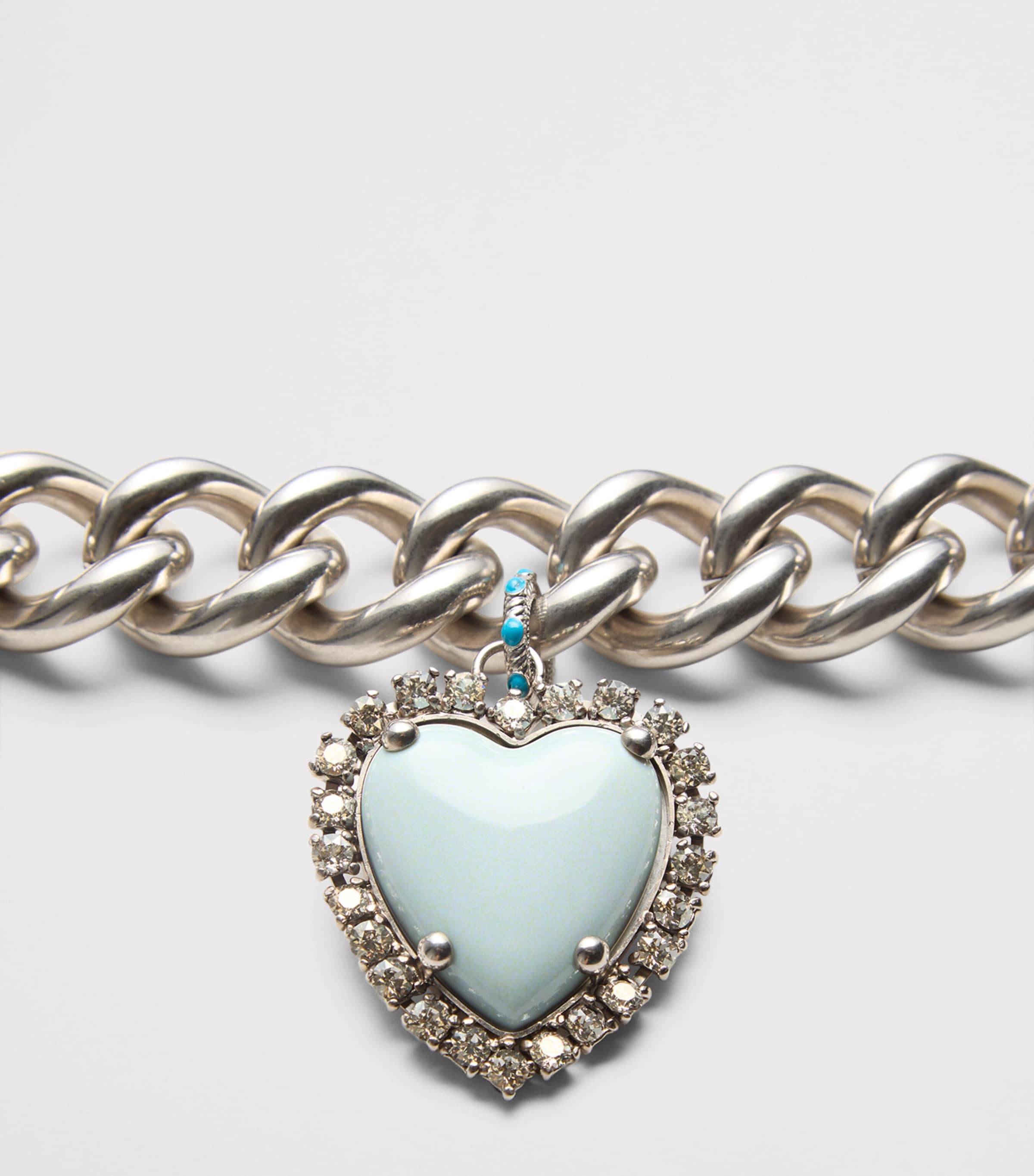 Metal, Resin and Swarovski Crystal Coeur Hyperbole Bracelet ADQ Image 4