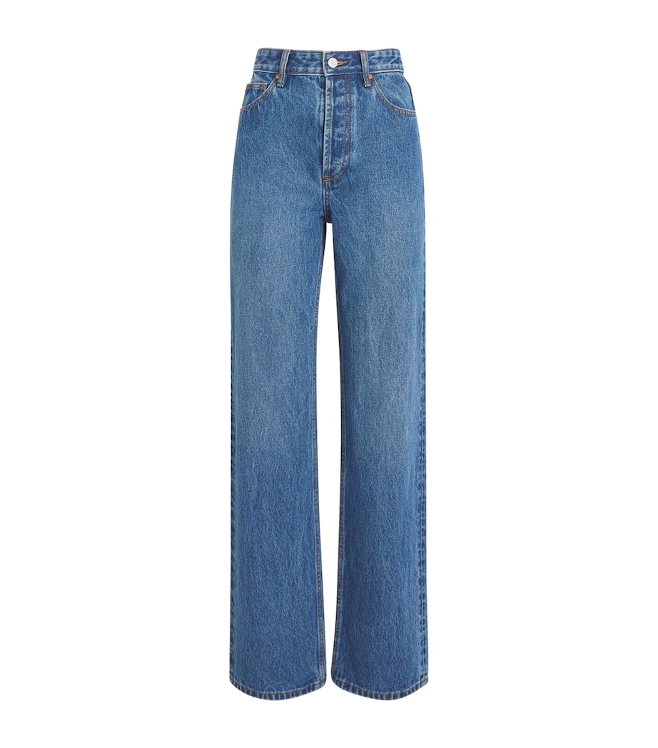 Manuela High-Rise Straight Jeans M60 CLASSIC BLUE Image 1