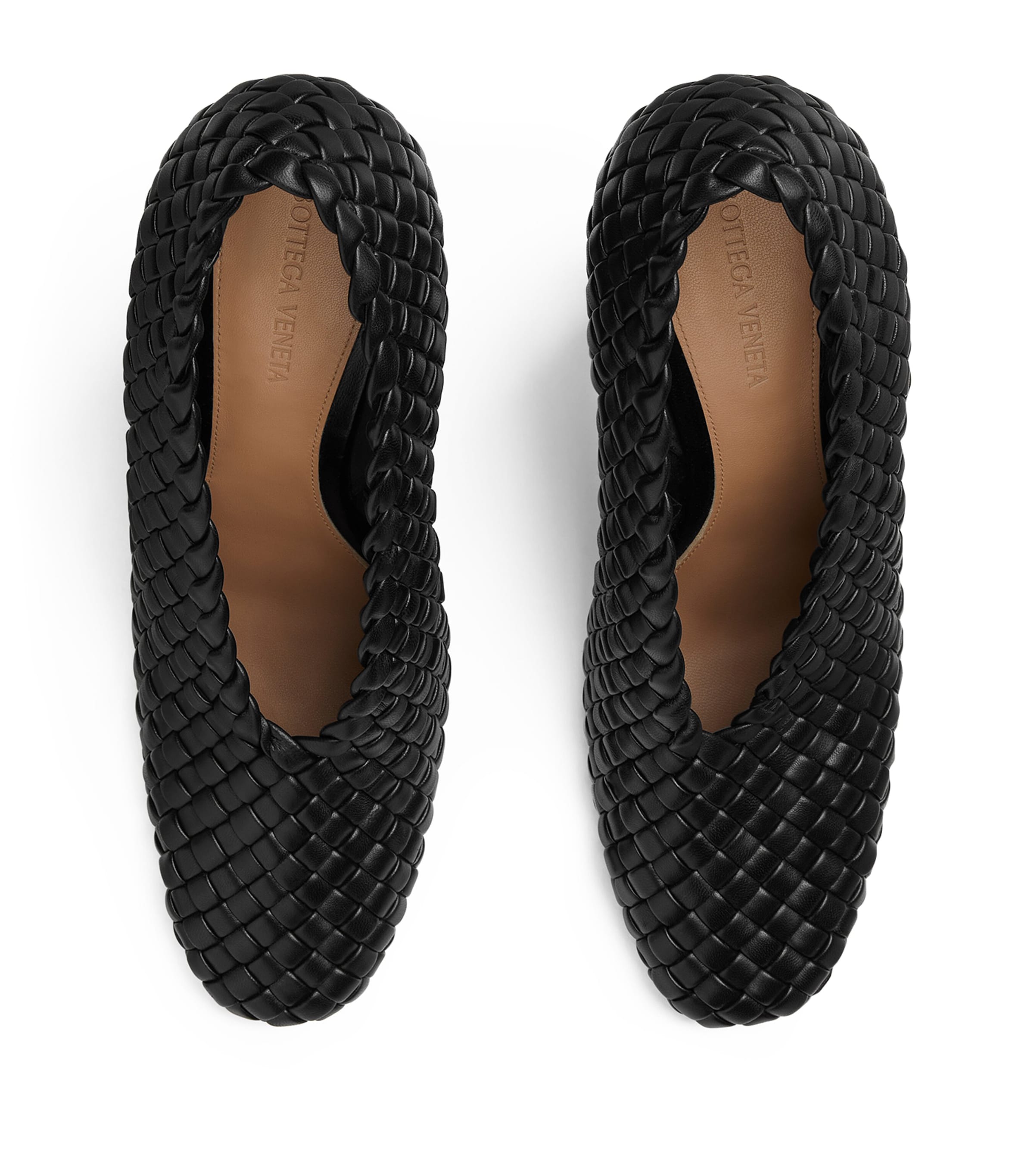Bottega Veneta Leather Canalazzo Pumps 100 Image 4