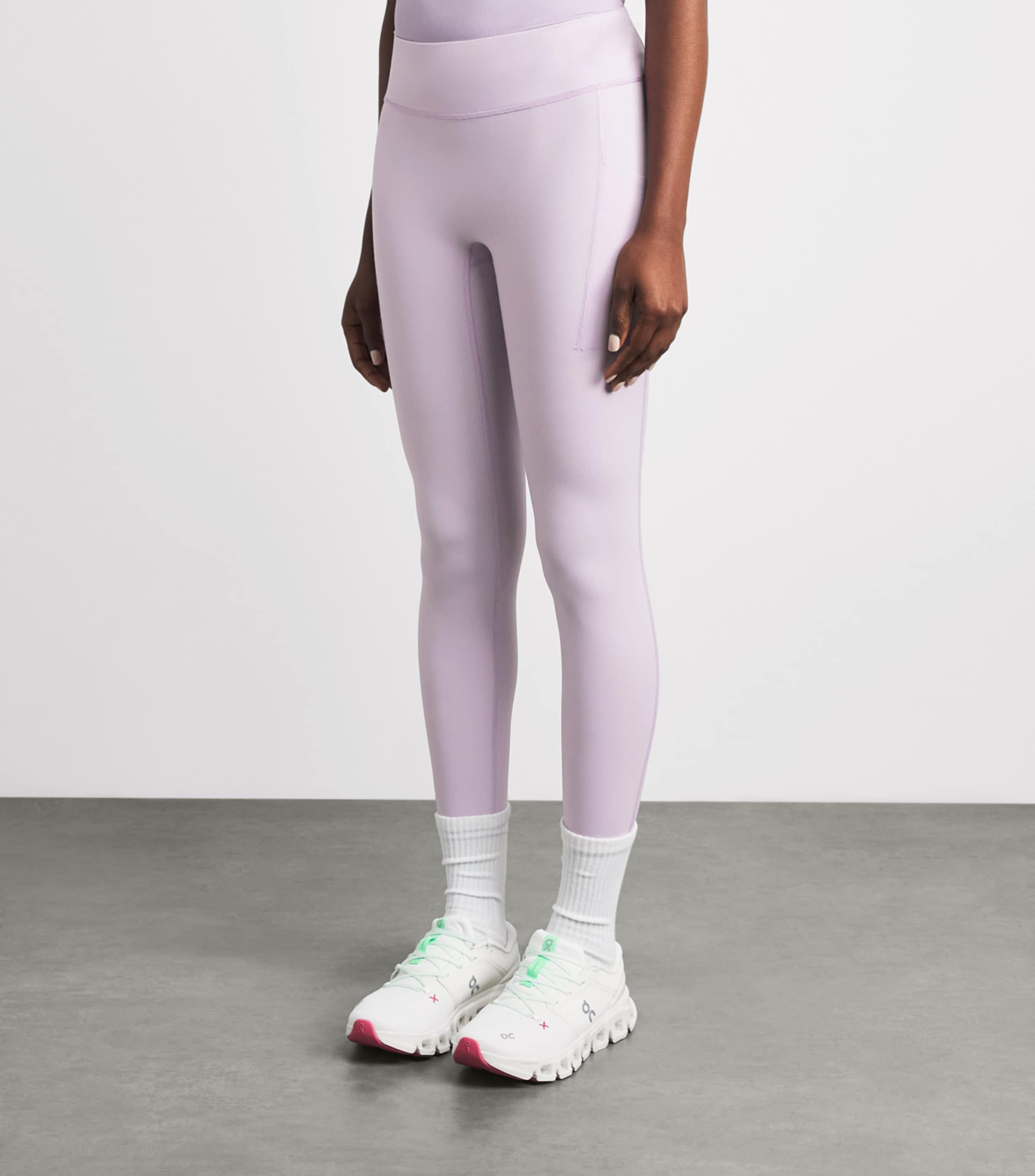 On Womens Studio 7/8 Leggings Foxglove Image 4