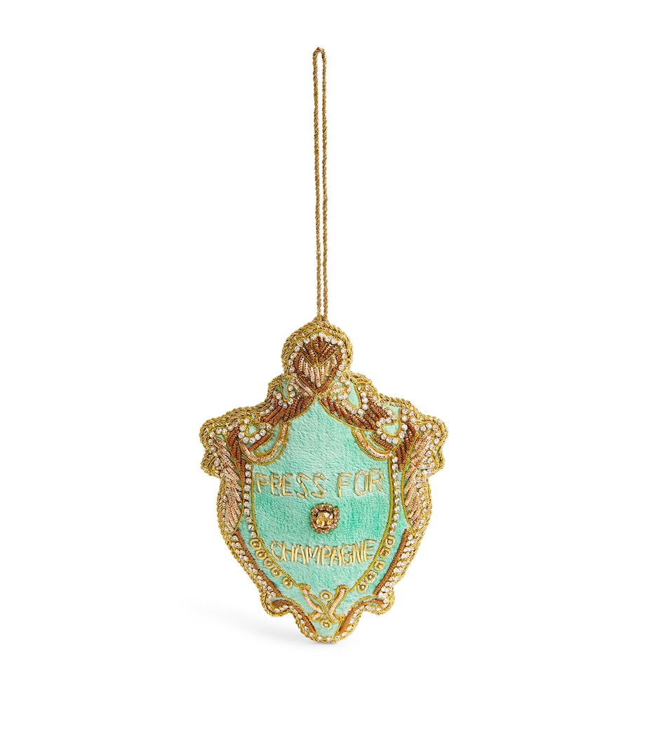 Champagne Button Tree Decoration EAU DE NIL Image 1