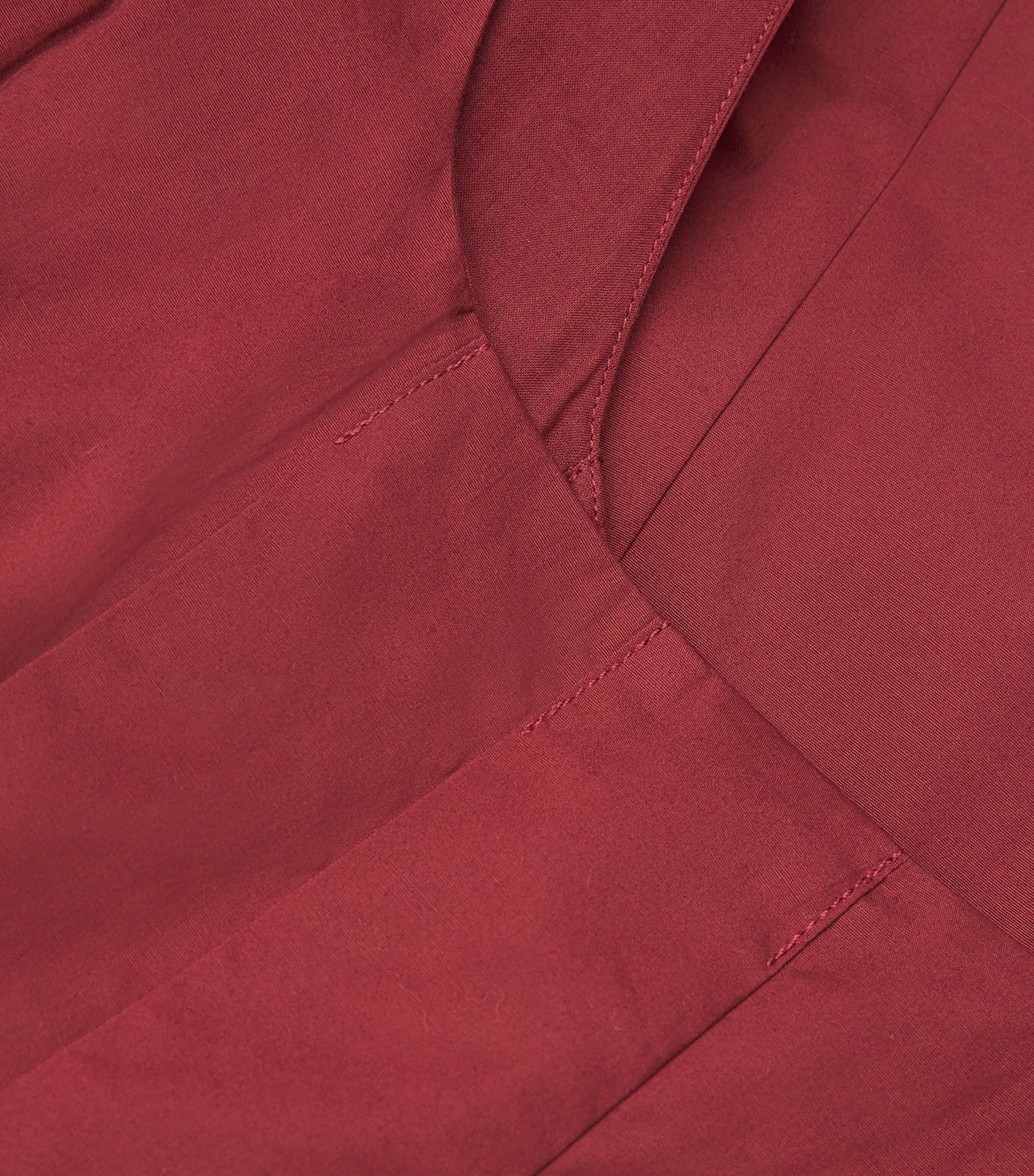 Stretch-Cotton Wells Midi Dress SANG SANGRIA Image 5