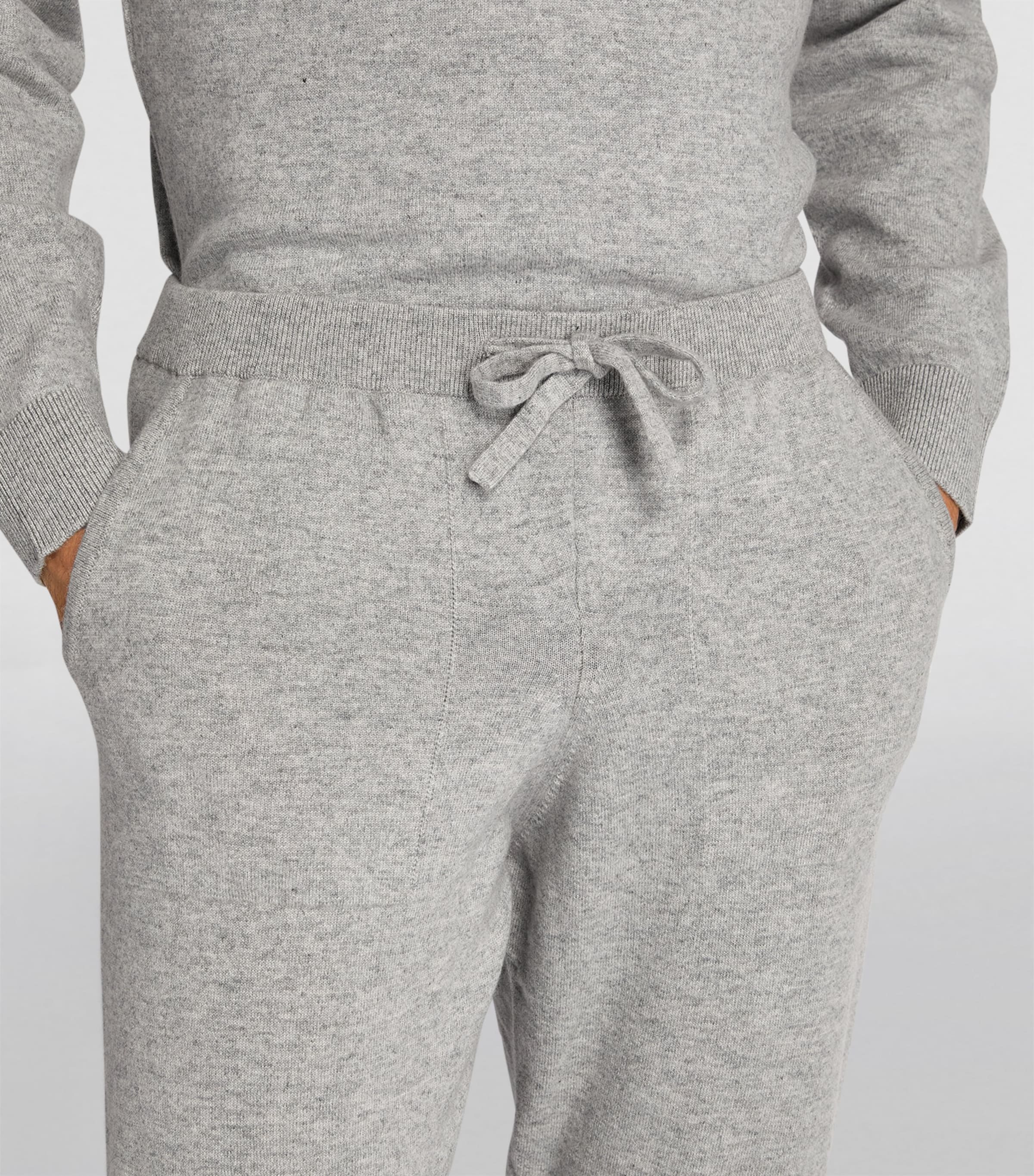 Cashmere Sweatpants GYAA GREY MELANGE Image 6
