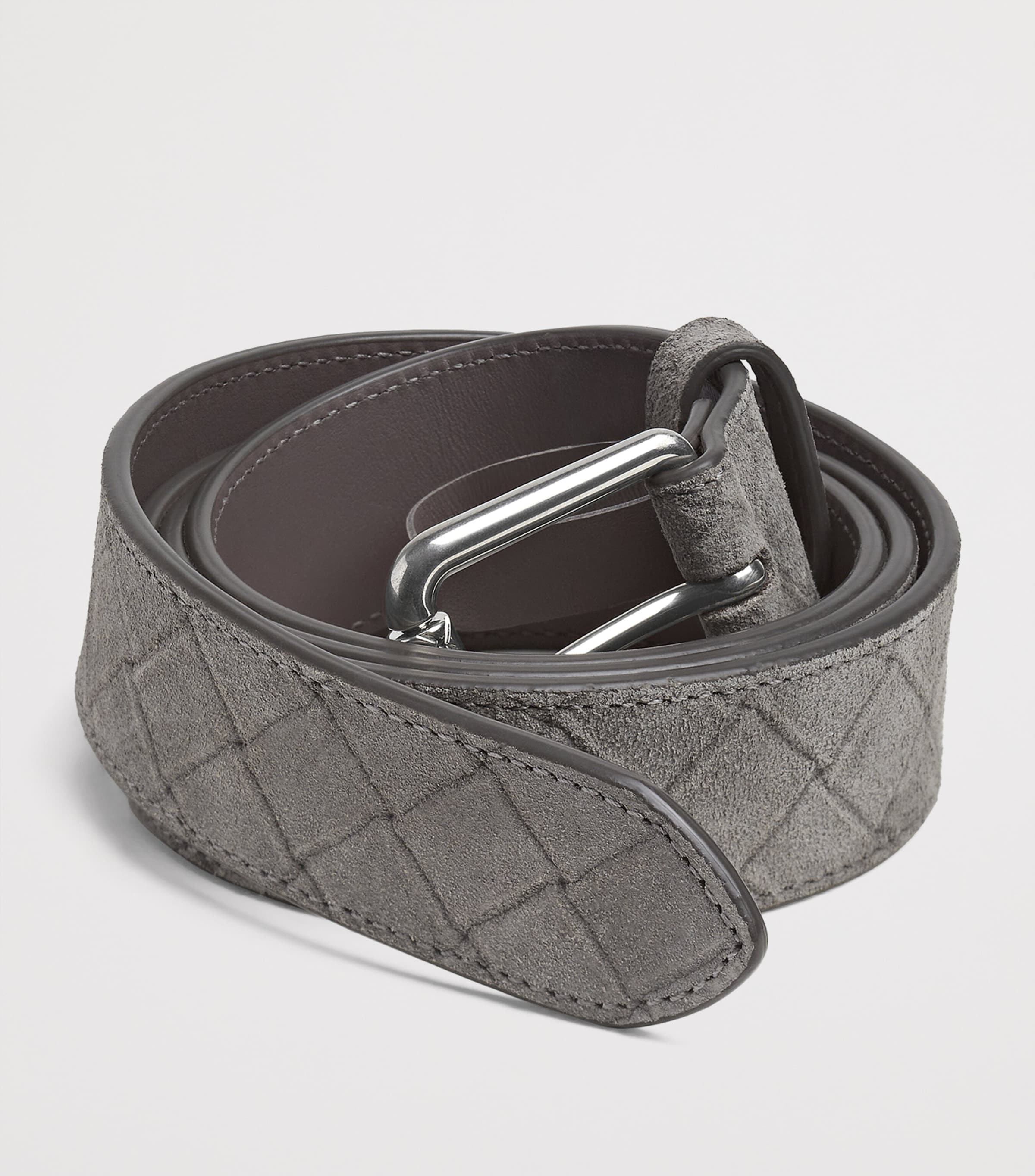 Suede Embossed Intrecciato Belt 8900 Image 3