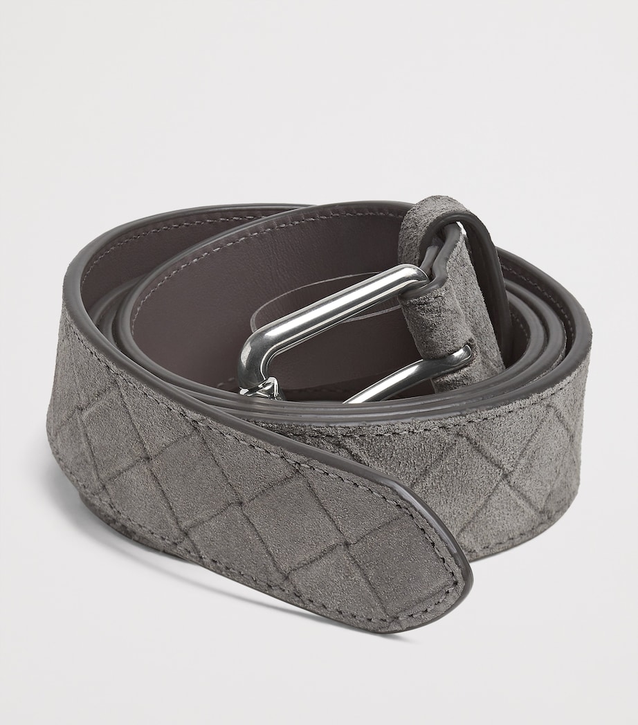 Suede Embossed Intrecciato Belt 8900 Image 3