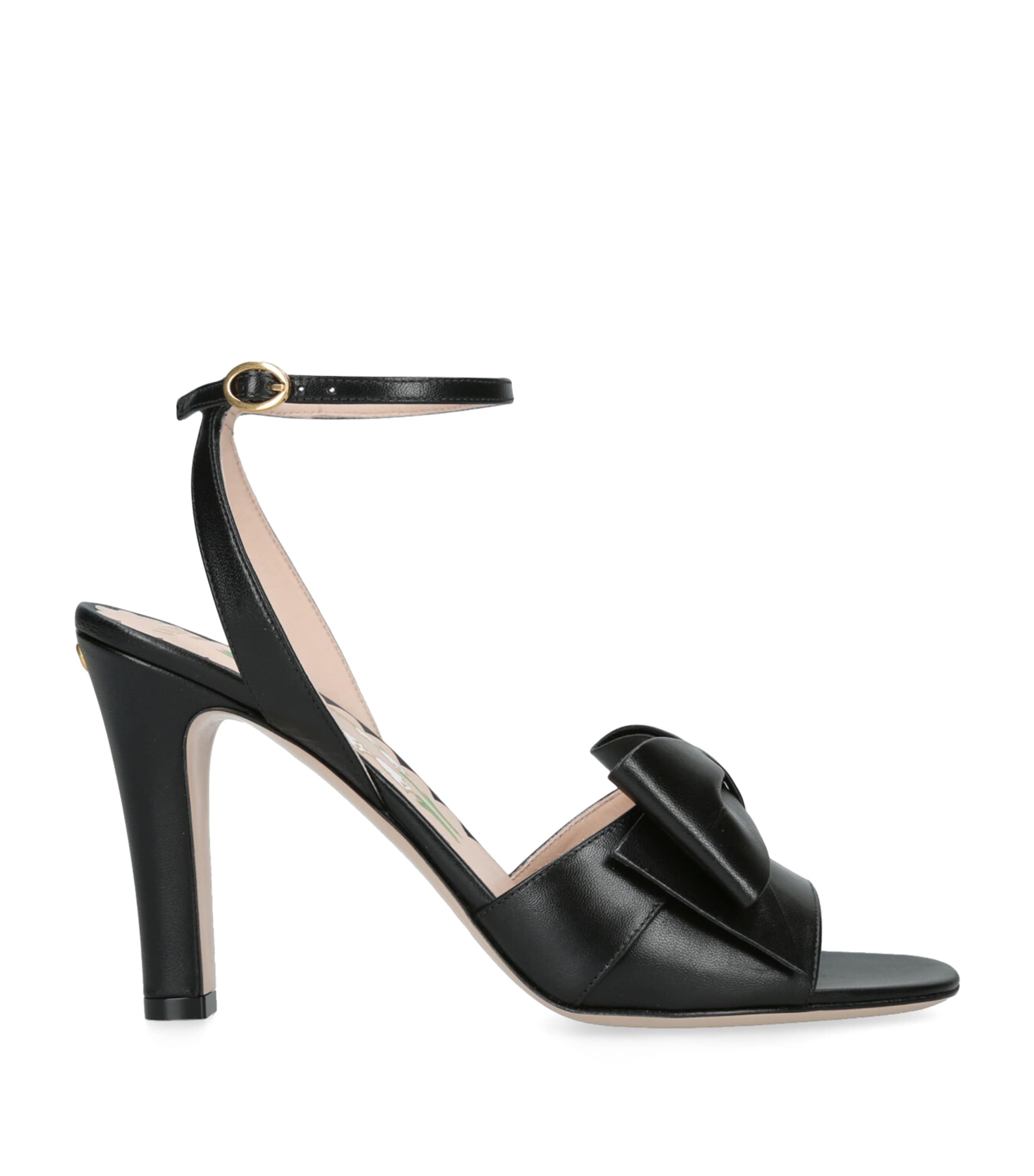 サンダル・ミュール VALENTINO BOWOW LEATHER SANDAL VALENTINO GARAVANI Bowow 95 bow-detailed leather sandals