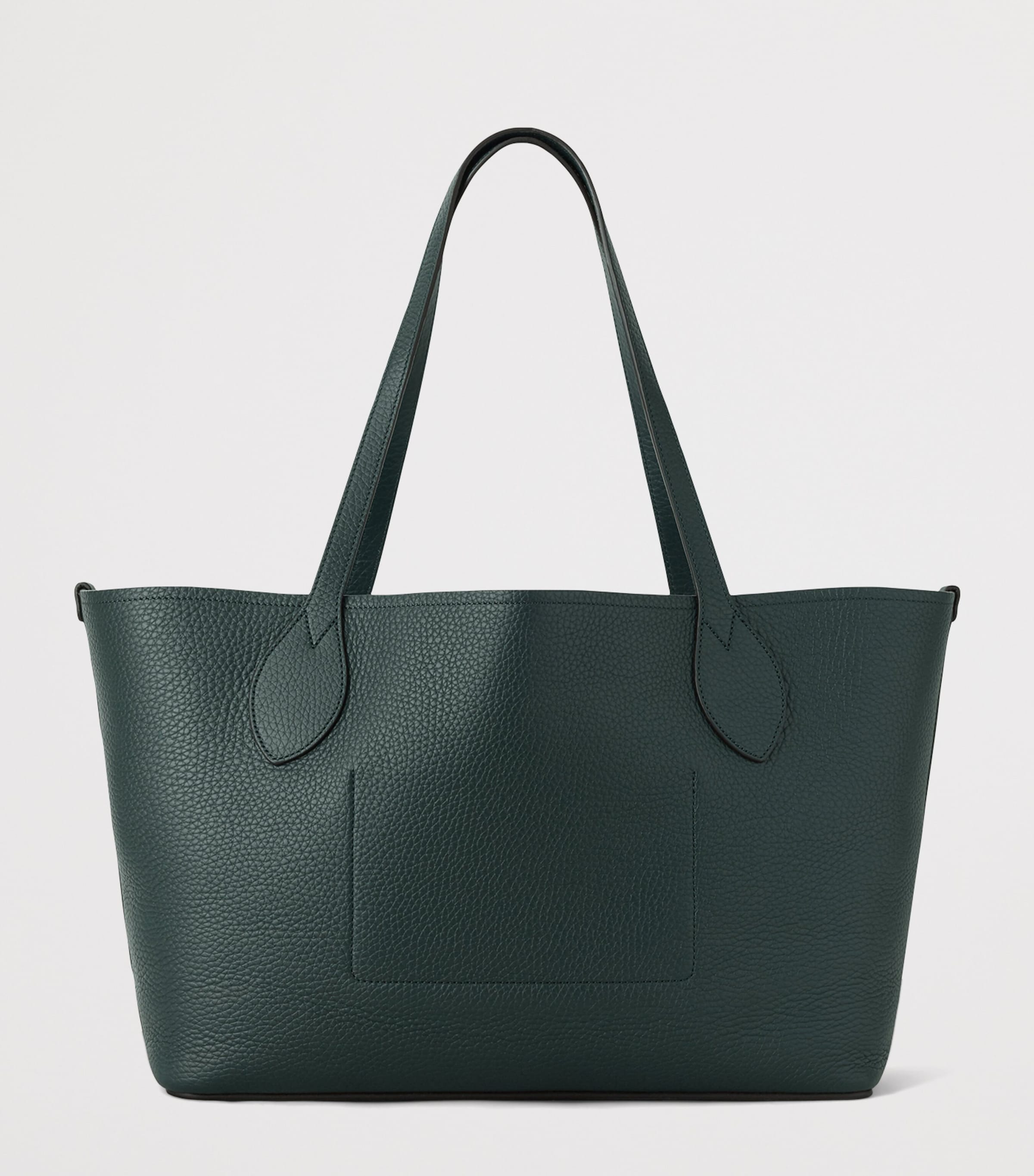 Mulberry Leather Tree Tote Bag Mulberry Green Image 2