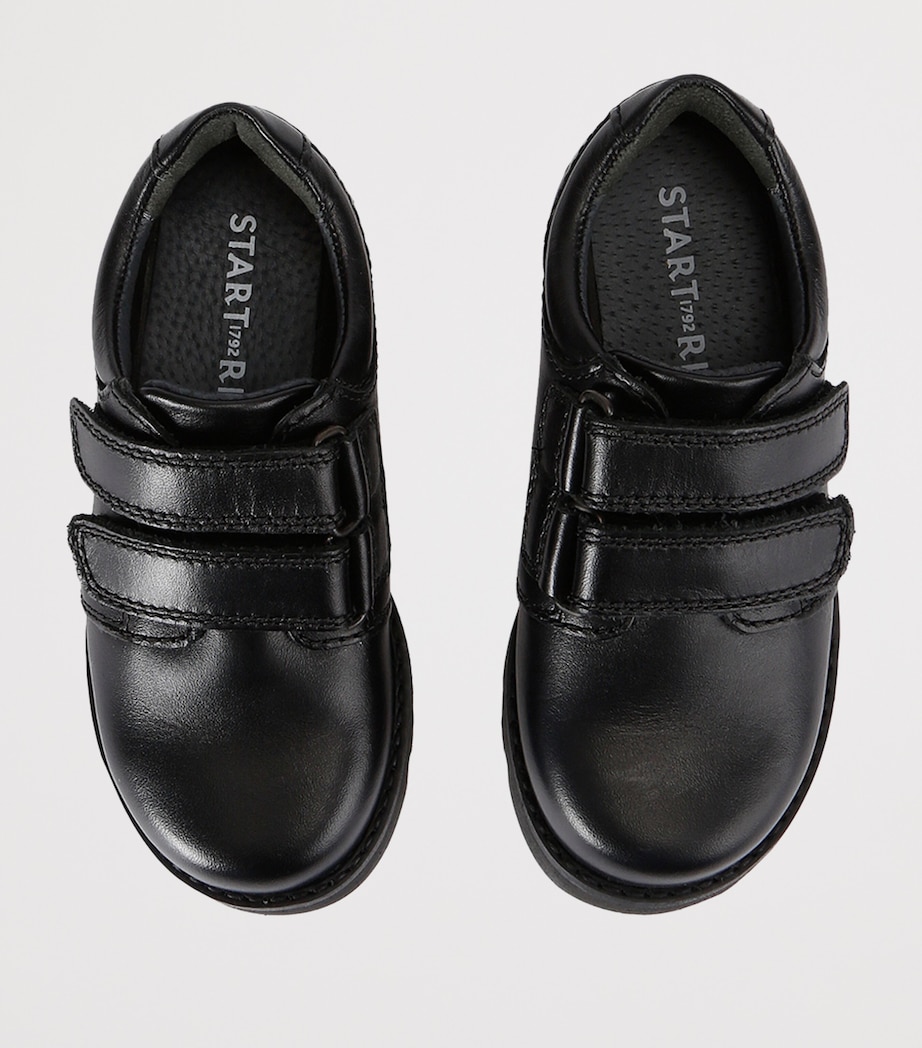 Start-Rite Polished Leather Parker School Shoes Black Image 4