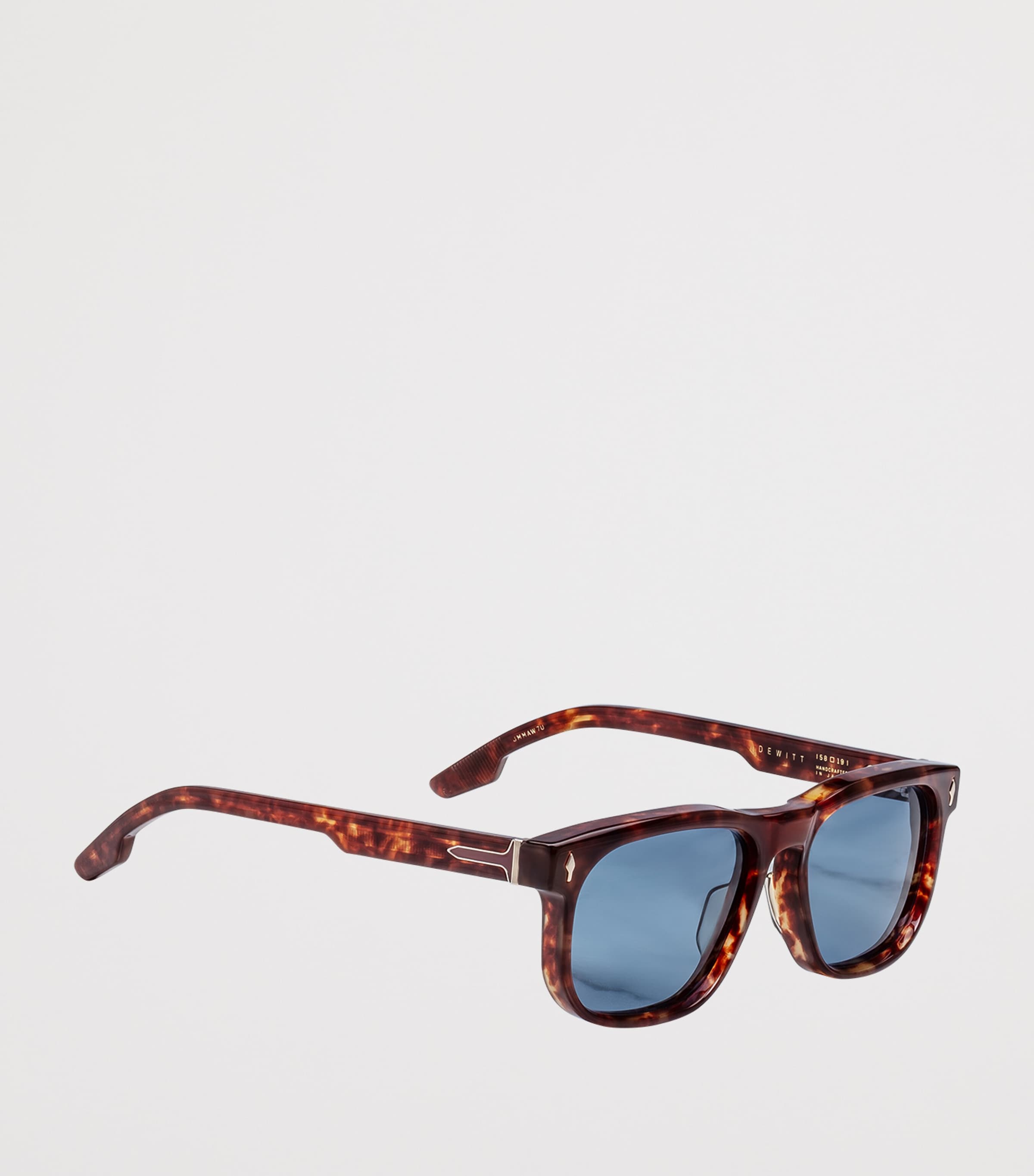 Jacques Marie Mage Acetate Dewitt Sunglasses Prussian Blue Image 2
