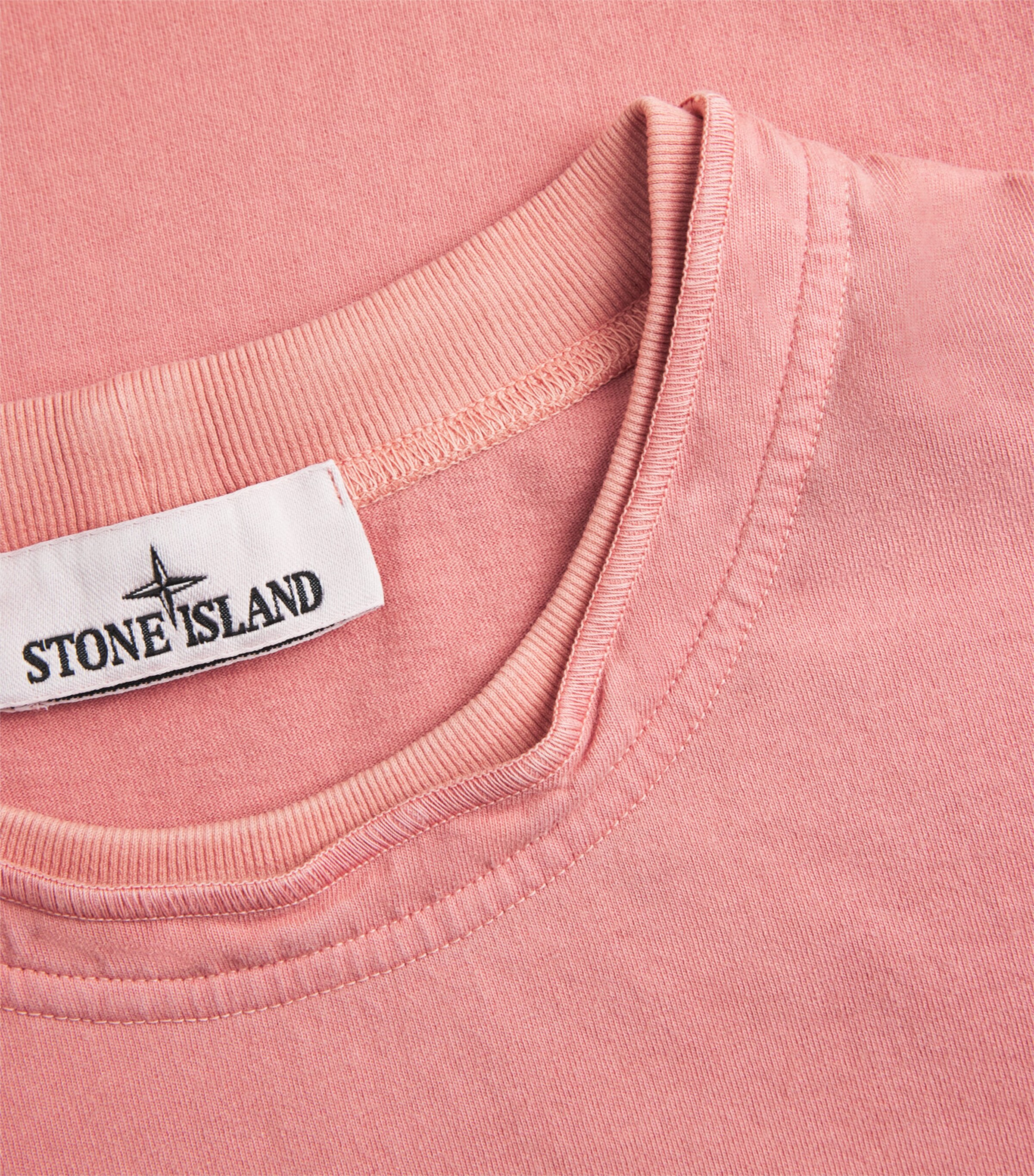 Stone Island Mens Organic Cotton Ghost T-Shirt Image 6