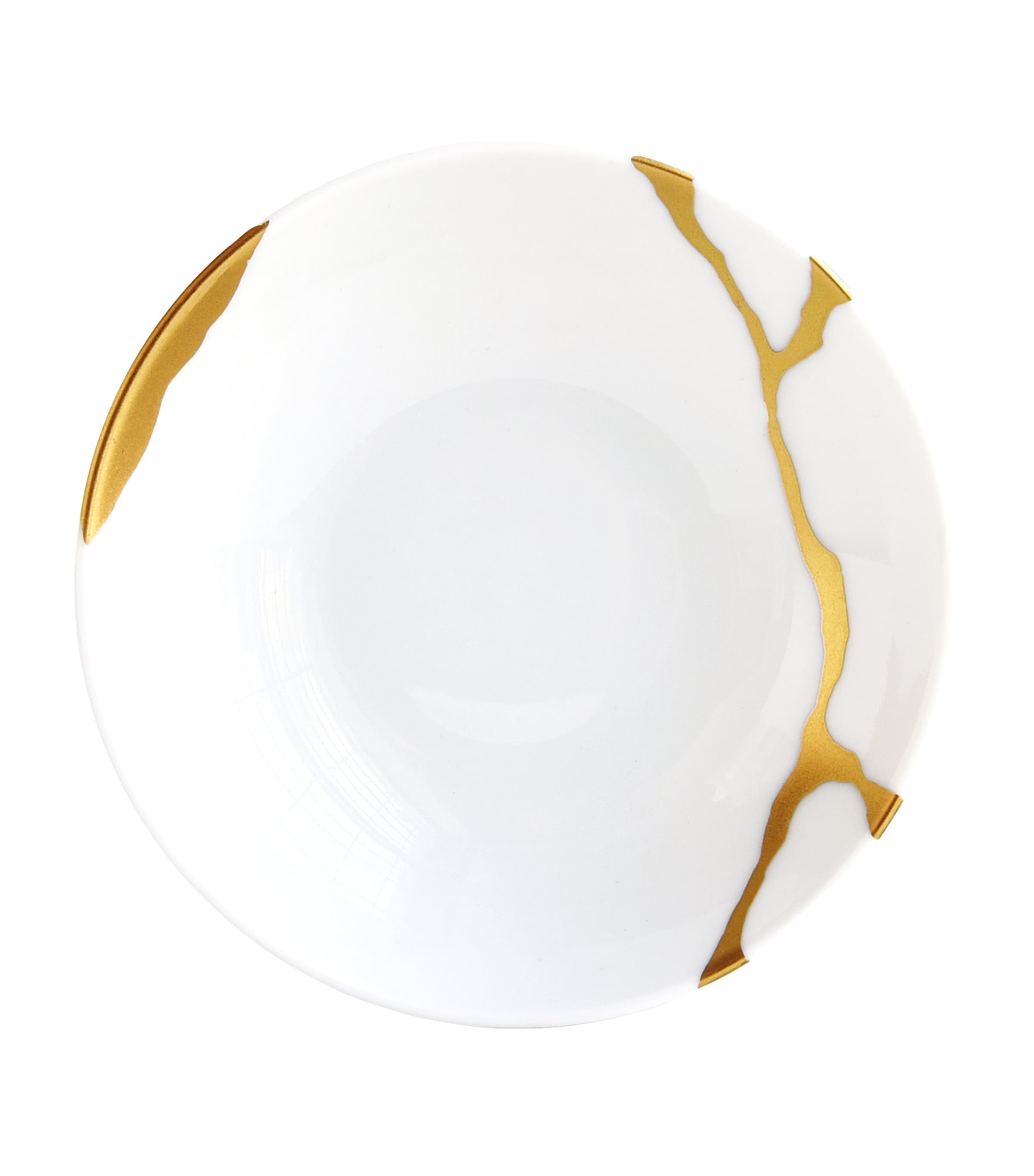 Bernardaud Kintsugi Small Plate In Gold