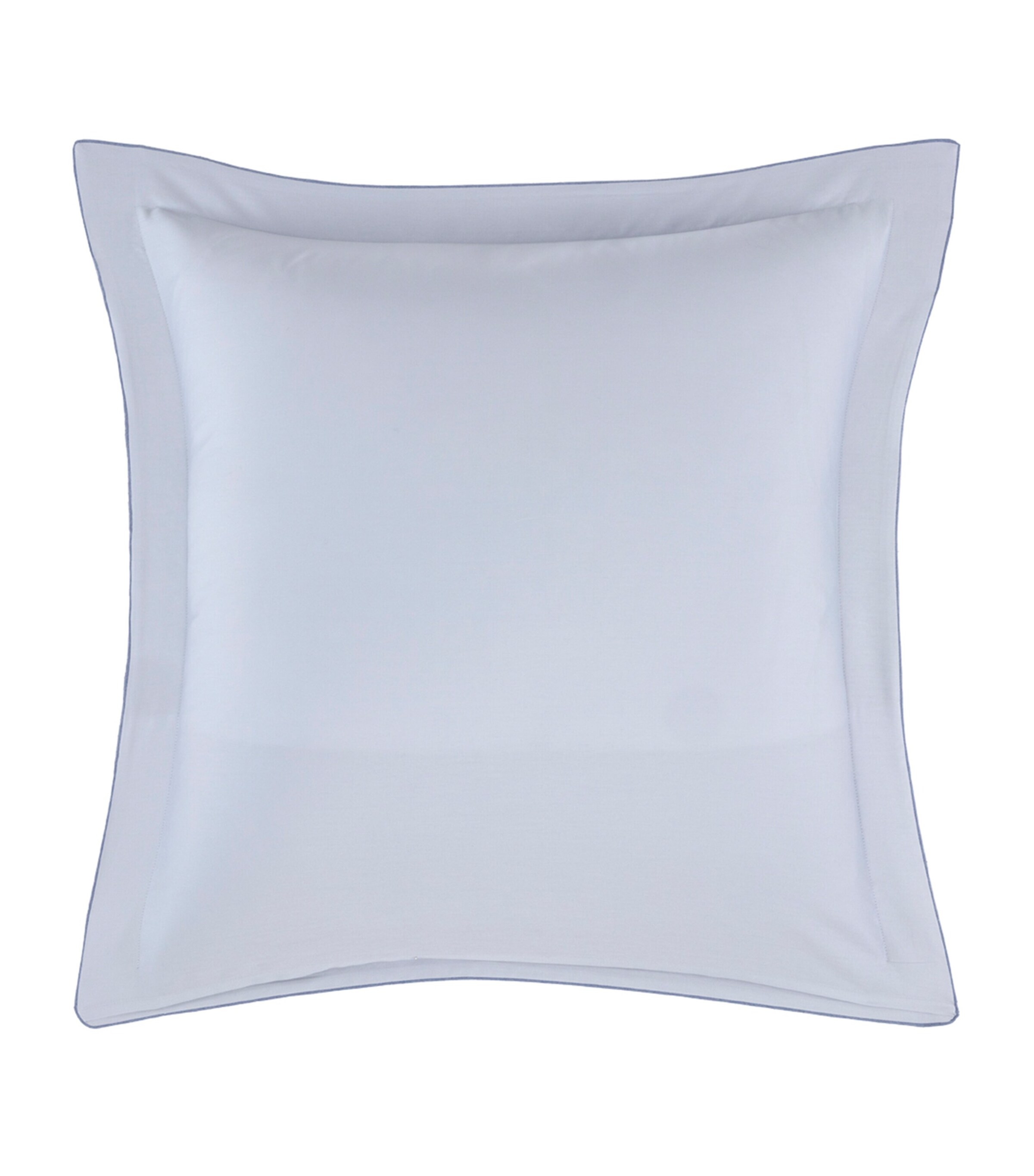 Yves Delorme Ecumes Square Oxford Pillowcase (65cm x 65cm) Blue Image 3