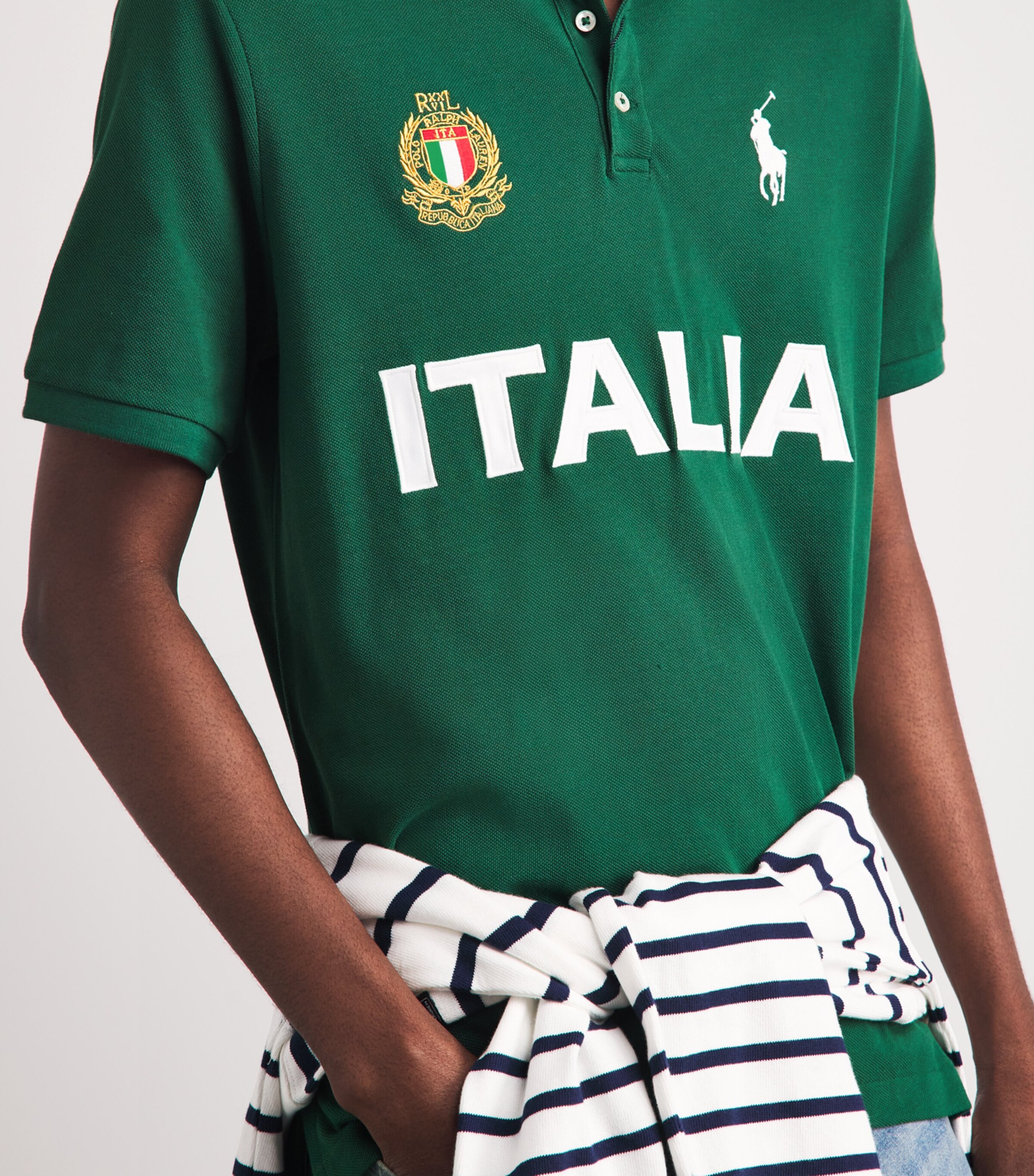 Polo Ralph Lauren Mens Cotton Italy Polo Shirt New Image 3