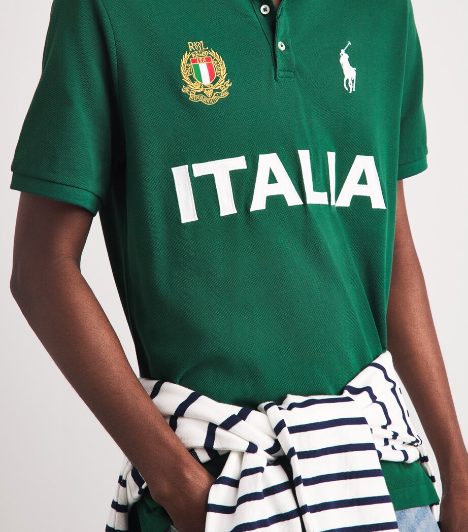 Polo Ralph Lauren Mens Cotton Italy Polo Shirt New Image 3