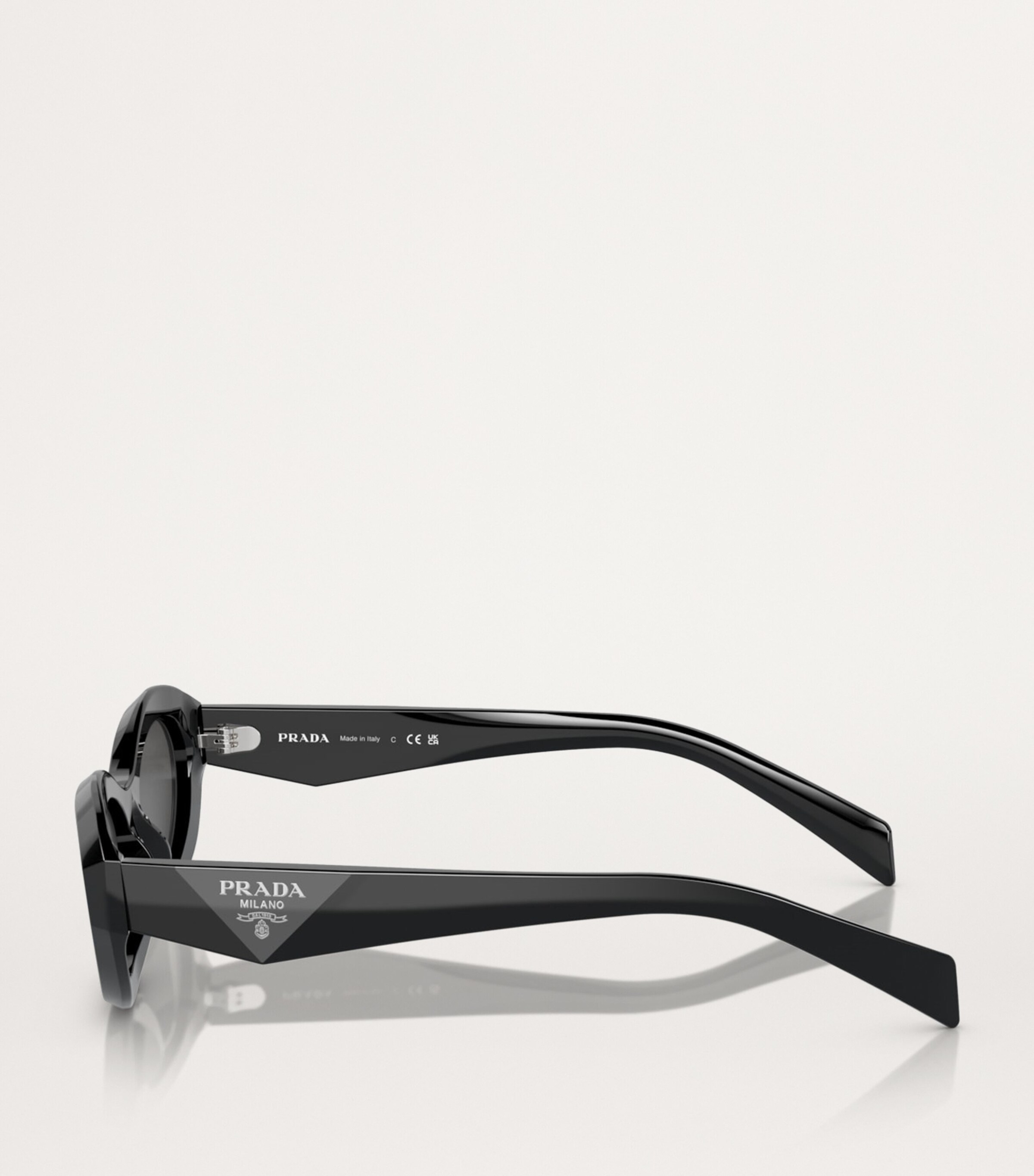 Prada Black Acetate 0PR 26ZS Sunglasses | Harrods UK