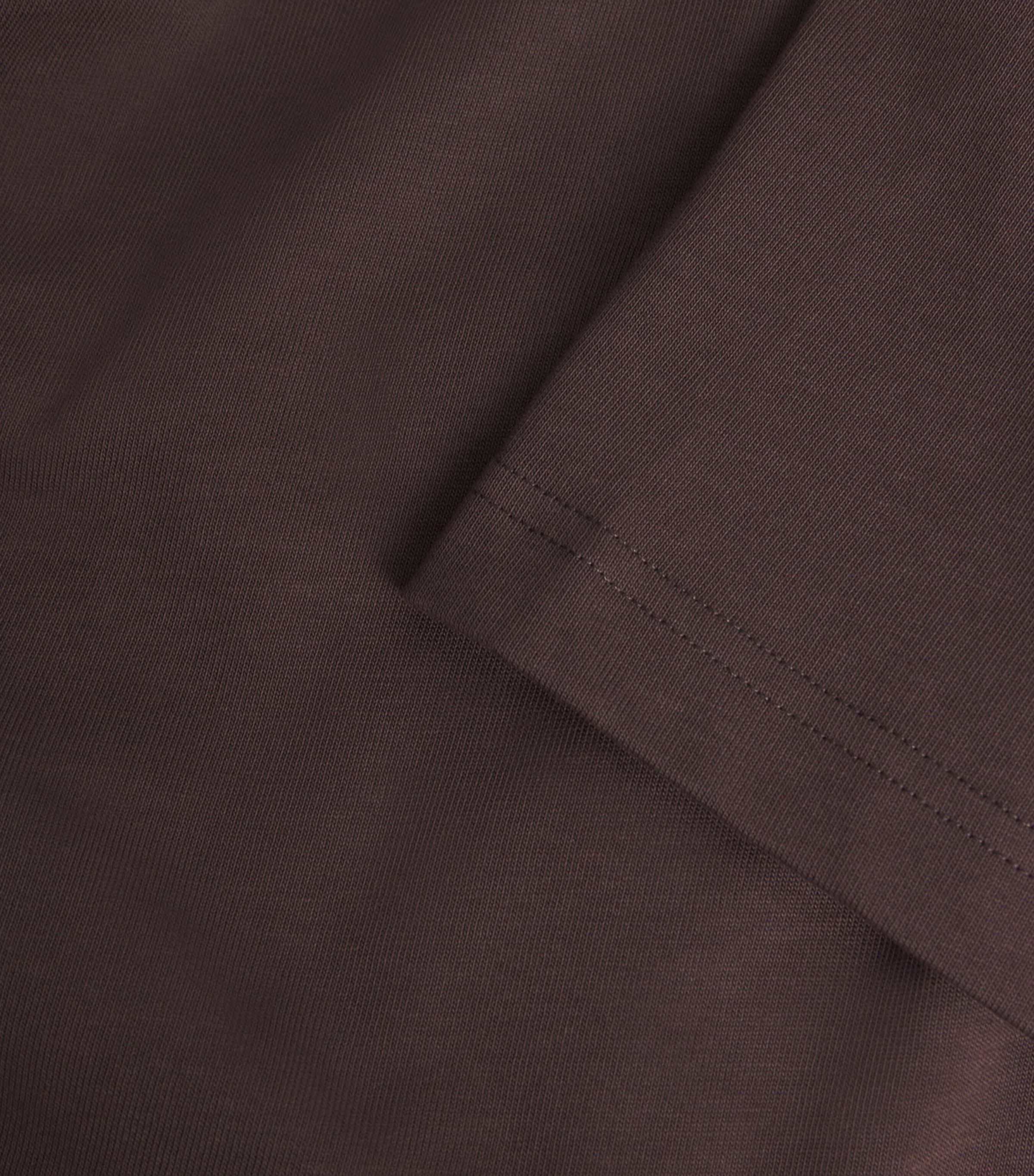 Organic Cotton T-Shirt SEAL BROWN Image 5