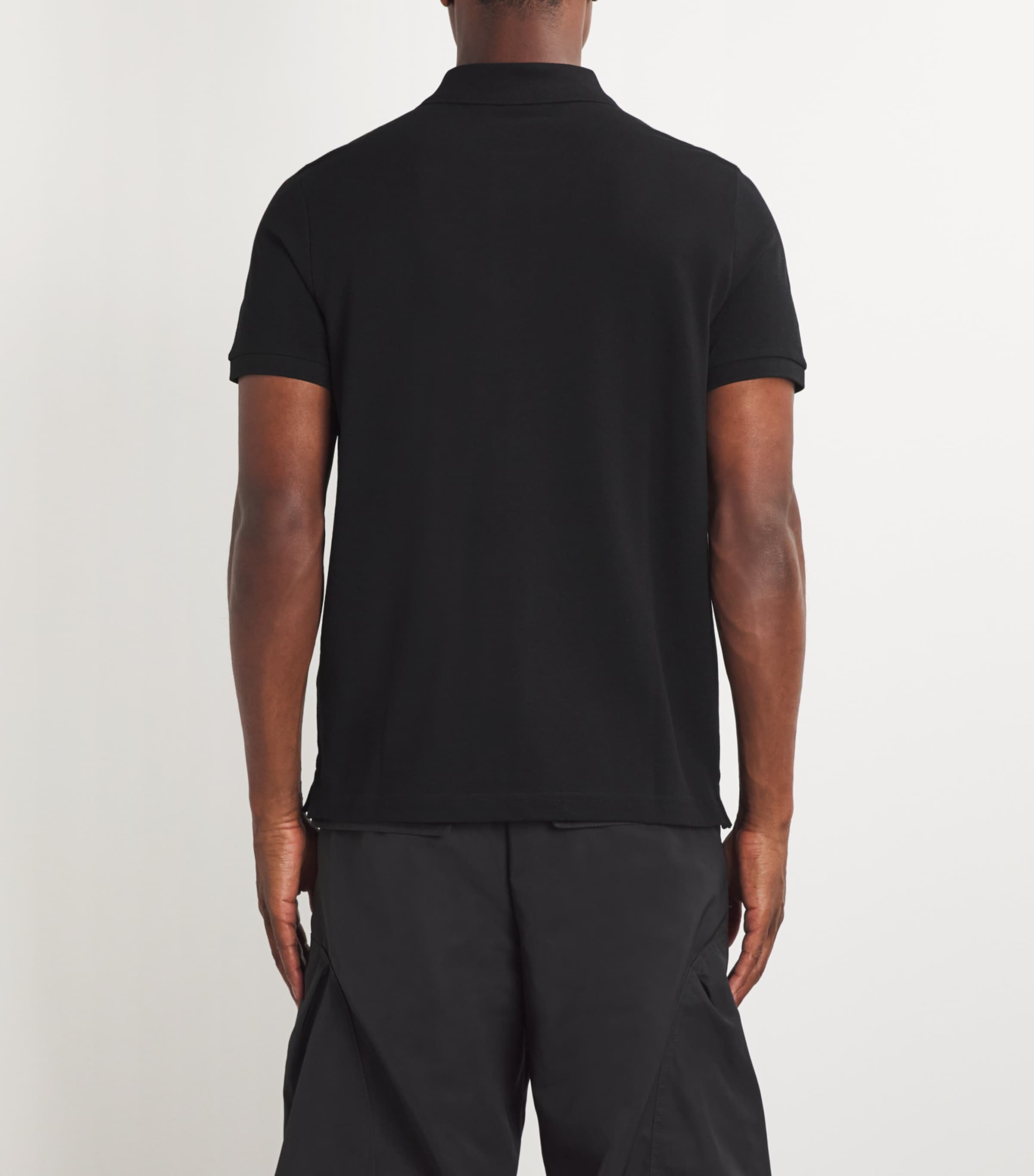 Logo Polo Shirt 292 - BLACK Image 4