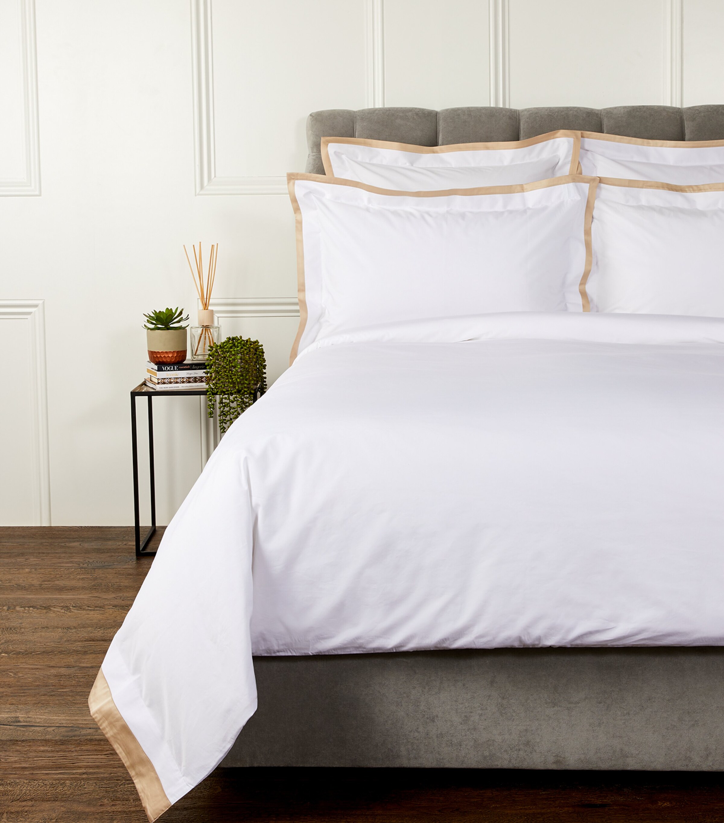 Celso De Lemos Hella Super King Flat Sheet In Nude