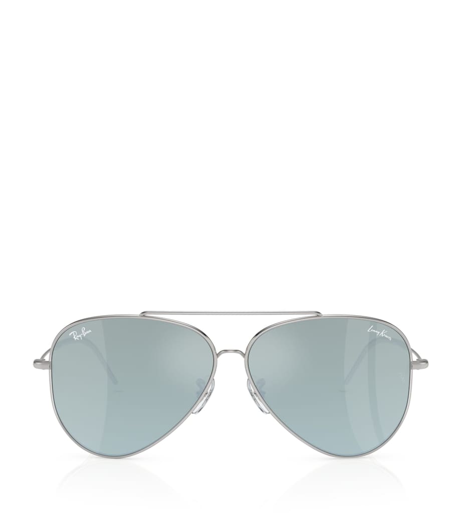 x Lenny Kravitz RBR0101S Aviator Reverse Sunglasses 003/30 Image 1