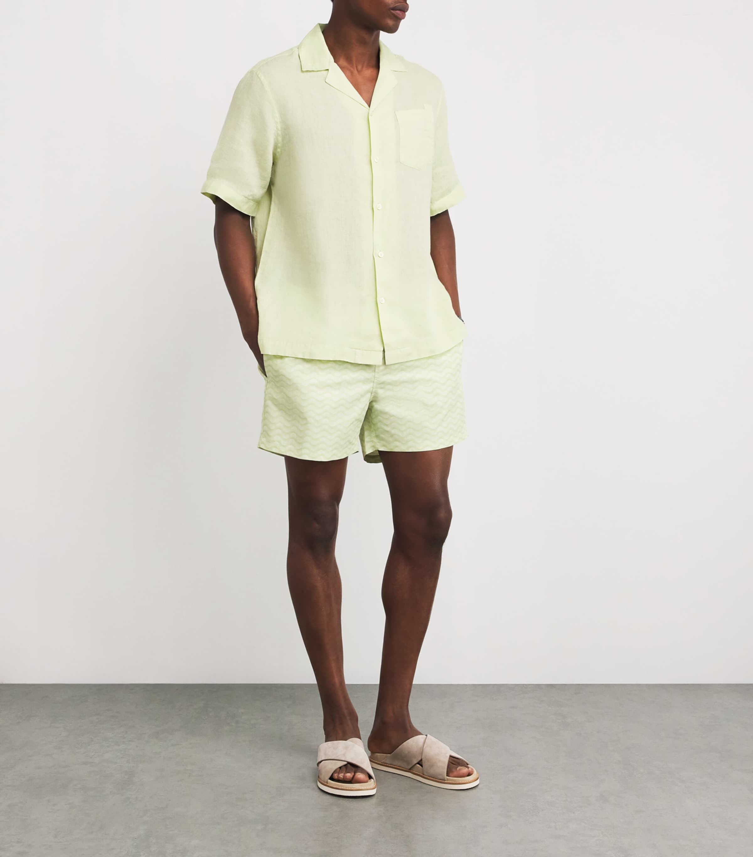 Copa Rio Swim Shorts 432-PISTACHIO Image 2