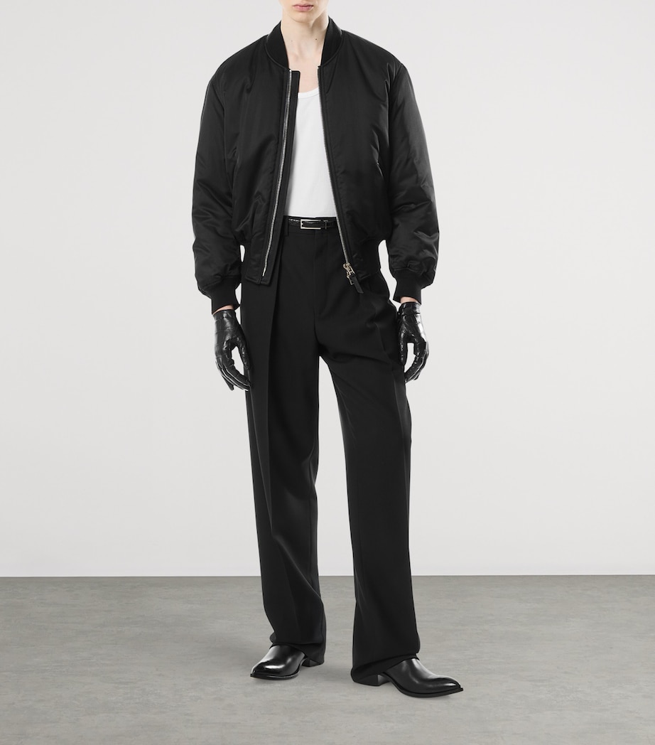 Silk Bomber Jacket ZLBFG Image 2