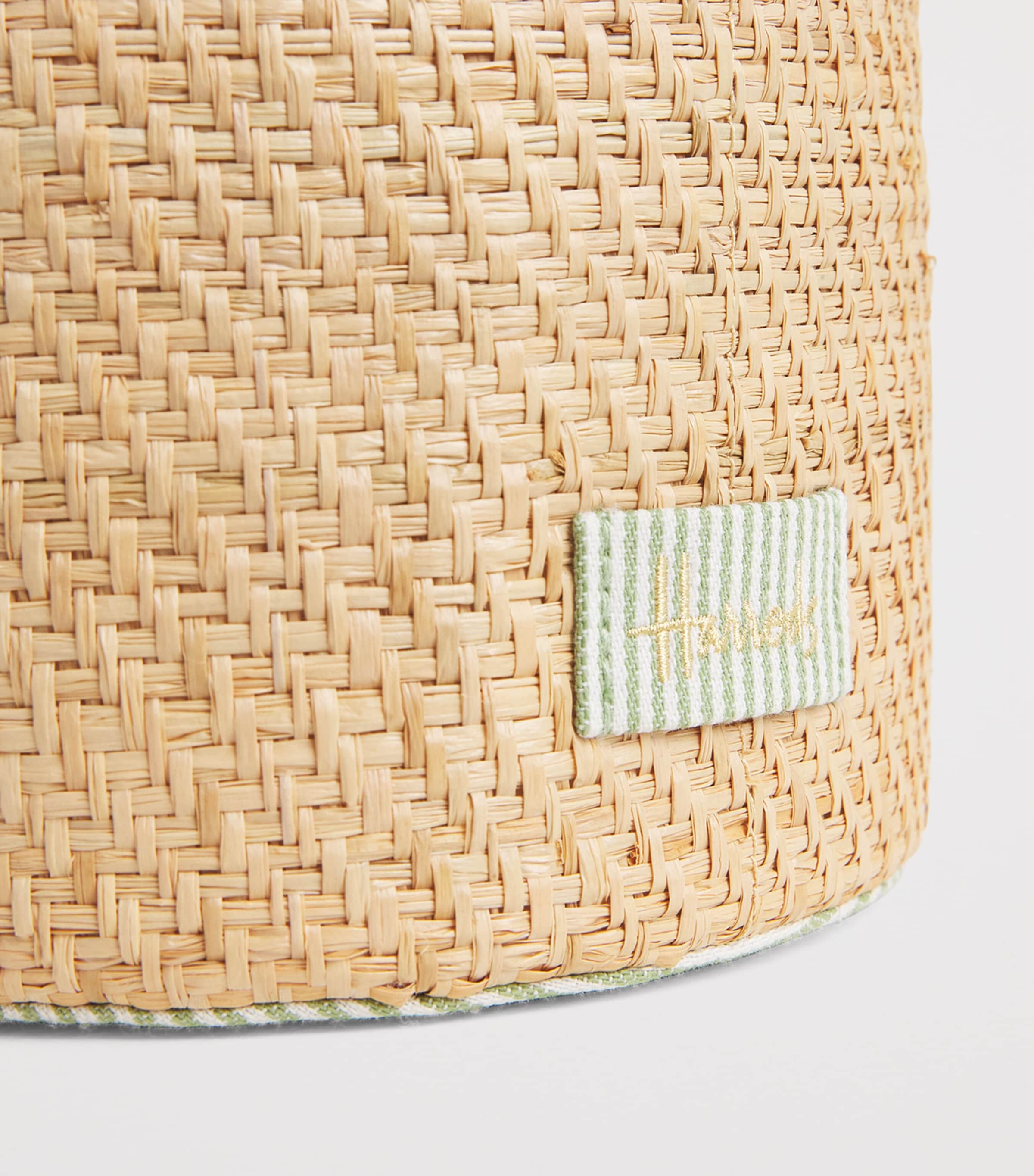 Raffia Easter Egg Basket MULTI Image 4