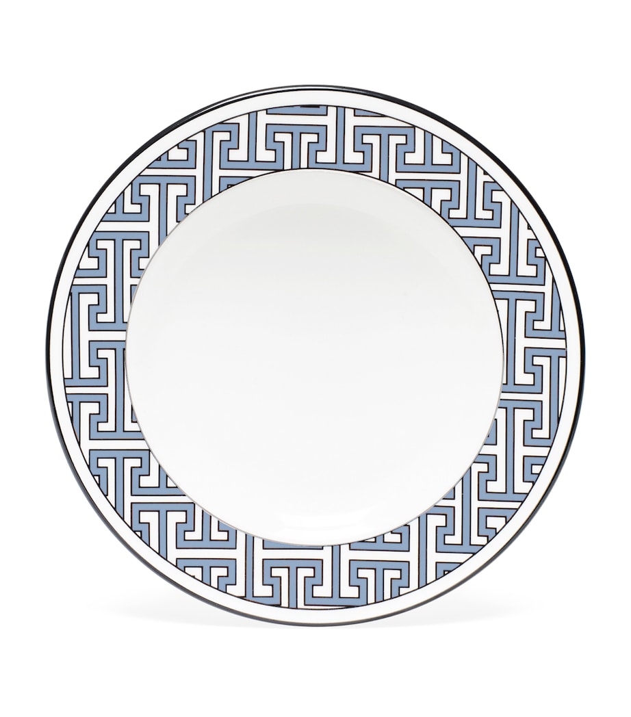 Maze Tea Plate (16.5cm) BLUE Image 1