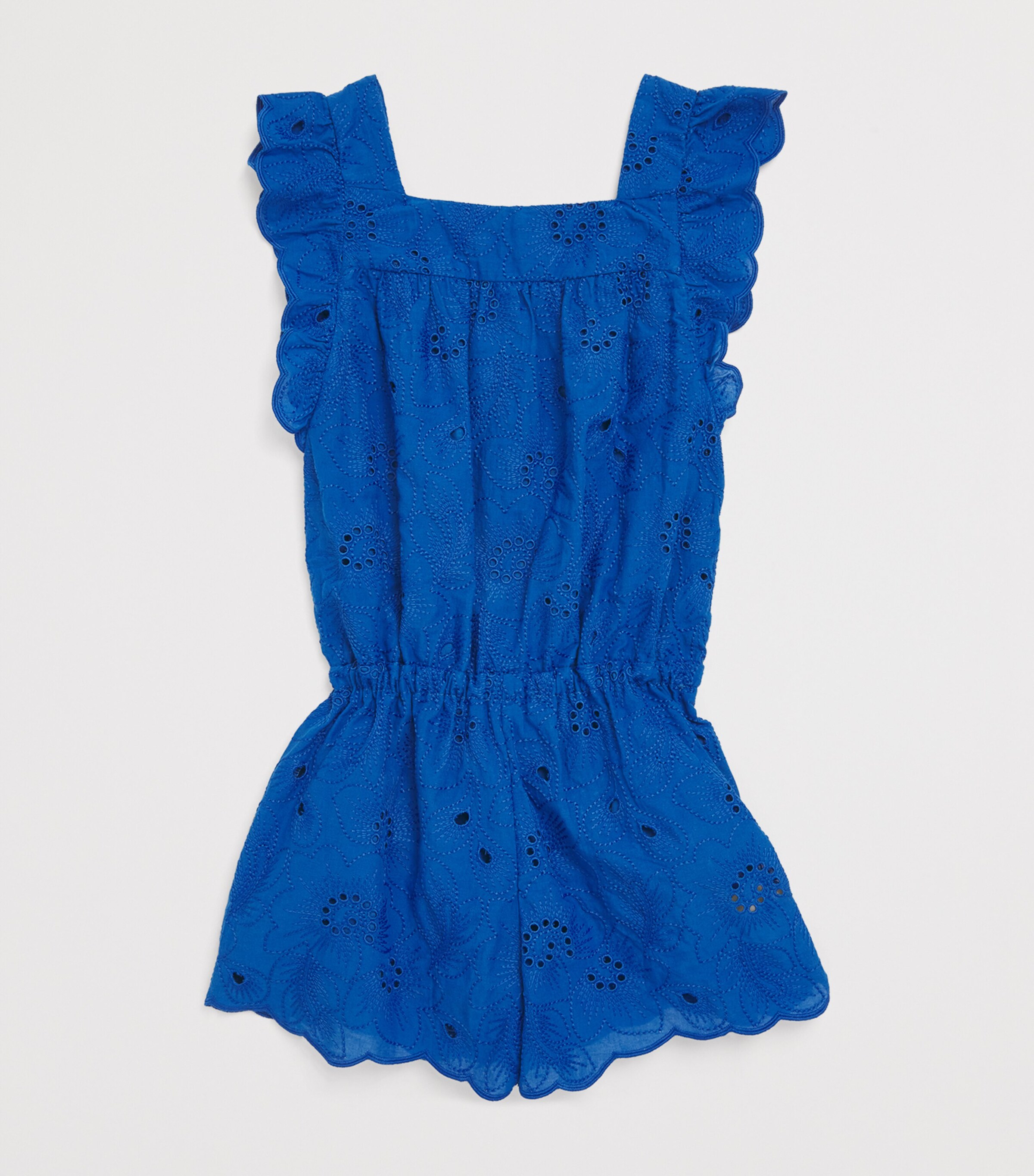 Tartine et Chocolat Lace Sleeveless Playsuit (3-12 Years) Électrique Image 2