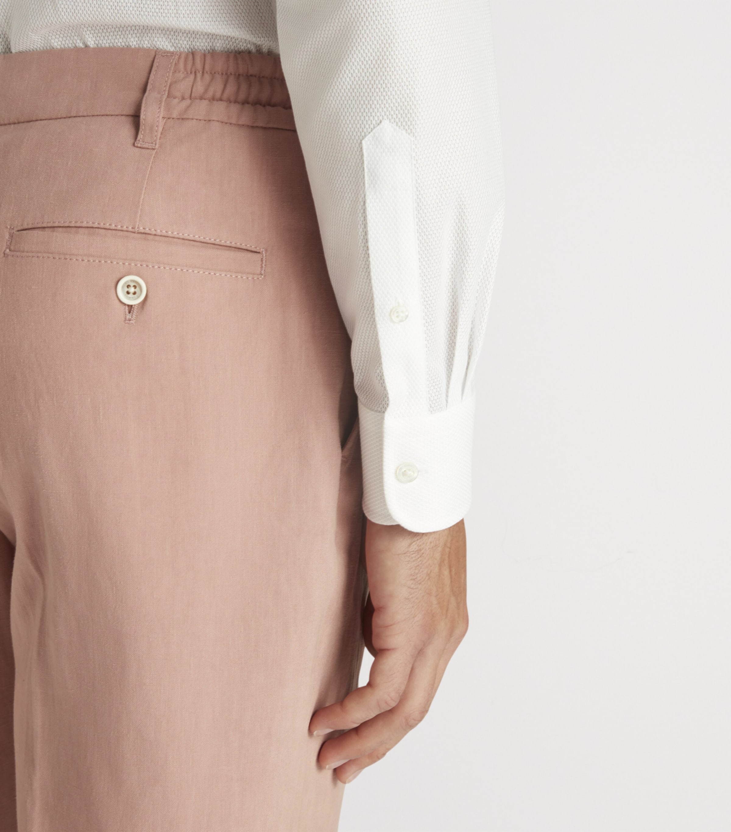 Cotton Giro Inglese Shirt 100WHITE Image 6